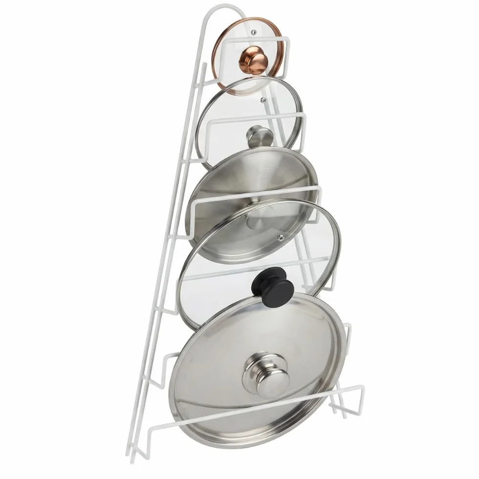 Metaltex 362806014 Uchwyt Na Pokrywkę Do Garnka Kiwi, 6 Pokrywek