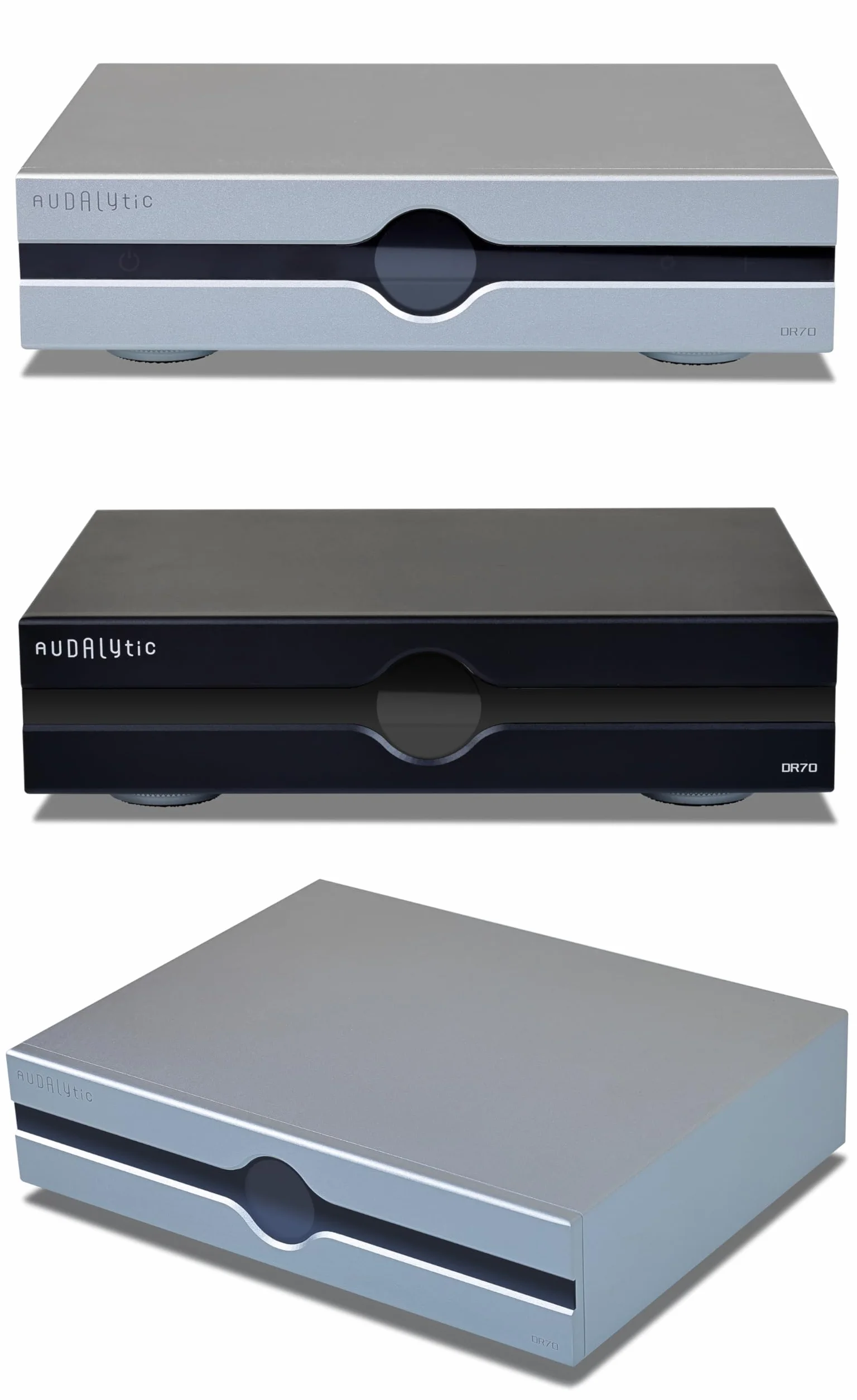 Fanmusic Gustard Audalytic DR70N R2R Network Streaming Desktop DAC z pilotem zdalnego sterowania (czarny)