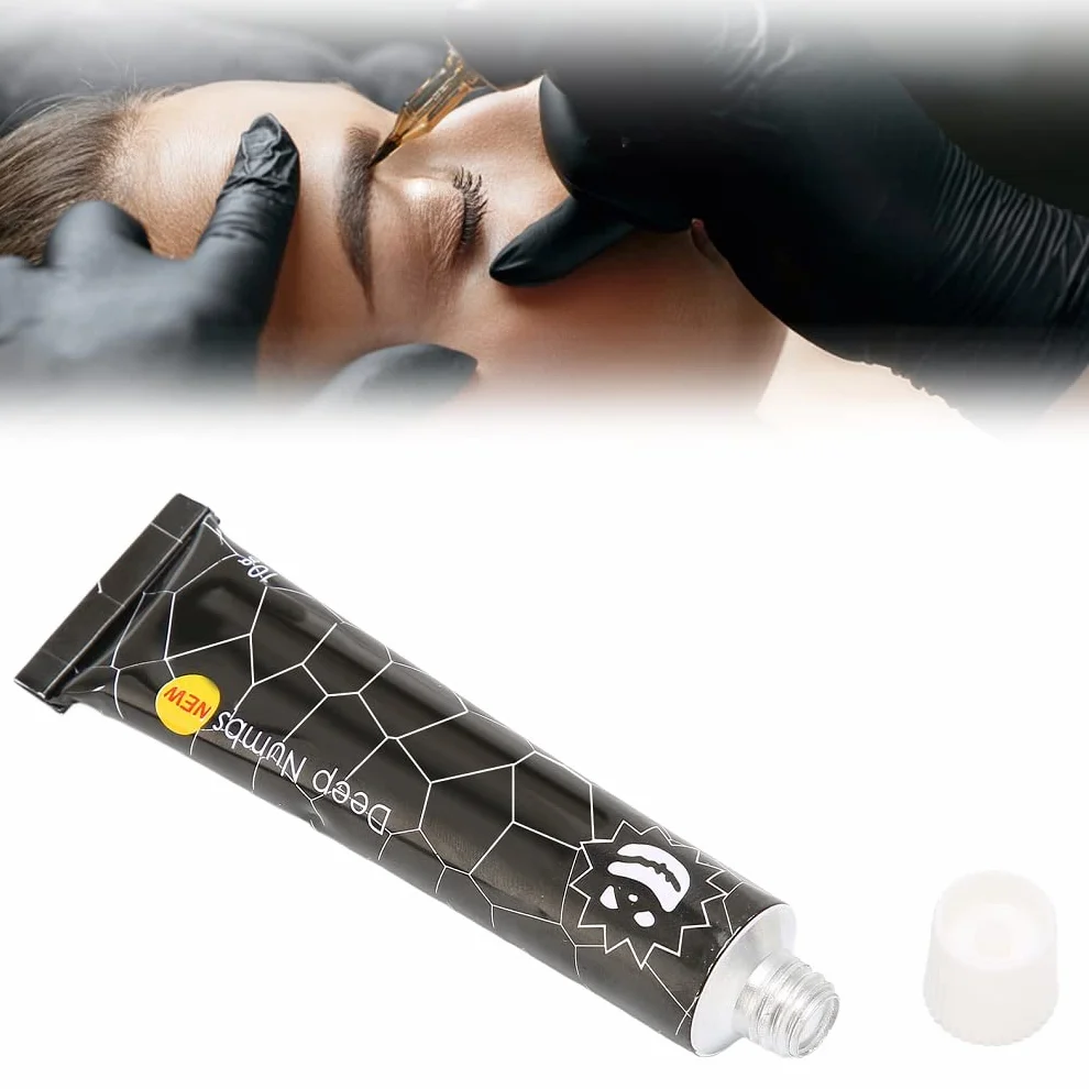 Krem znieczulający do tatuażu, przed tatuażem, depilacją laserową, piercingiem, tubka 10 g