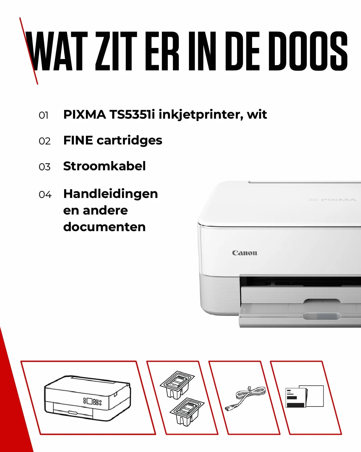 IMPRIMANTE CANON PIXMA-TS5351I