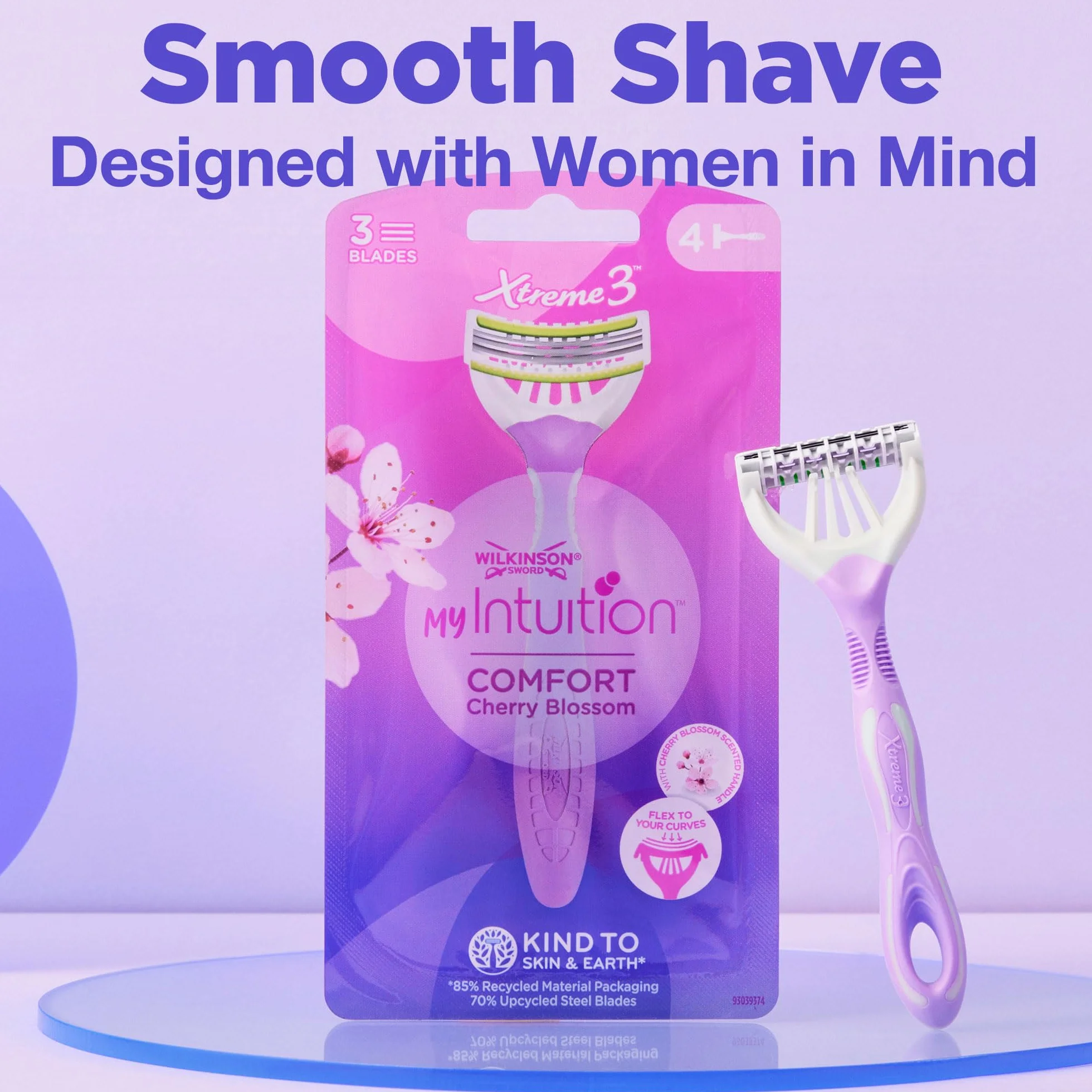 Wilkinson Sword myIntuition Comfort Xtreme 3 damskie 6 + 2 sztuki w opakowaniu