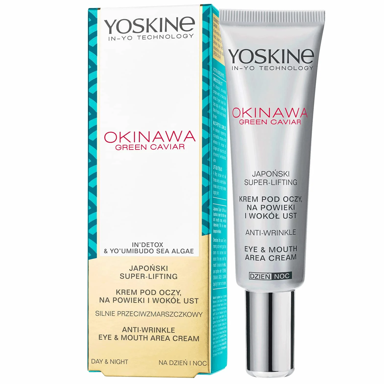 Yoskine Okinawa Green Caviar Anti-Aging krem do oczu i ust 15 ml