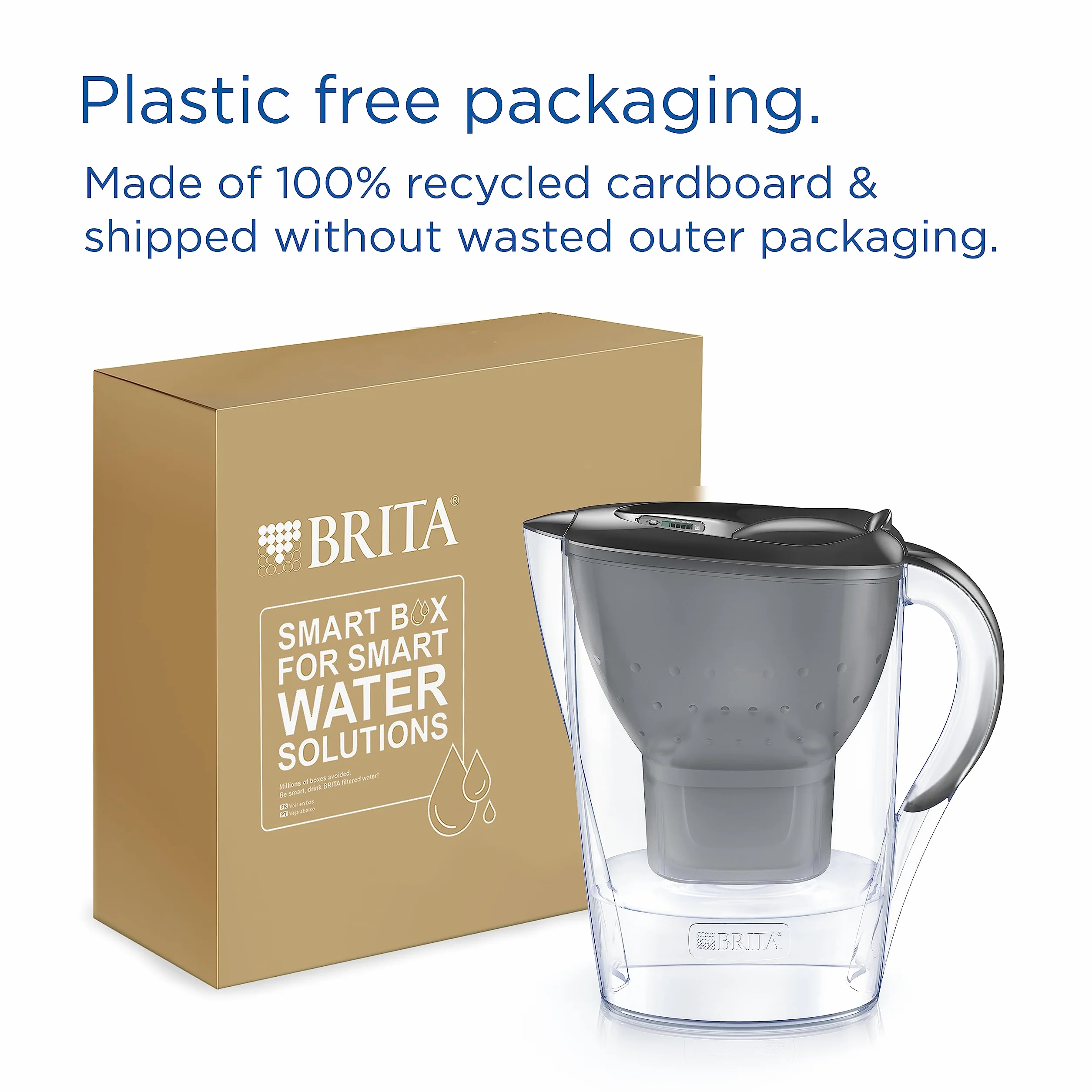 Brita Marella Dzbanek z Filtrem, Grafitowy, 2,4 l