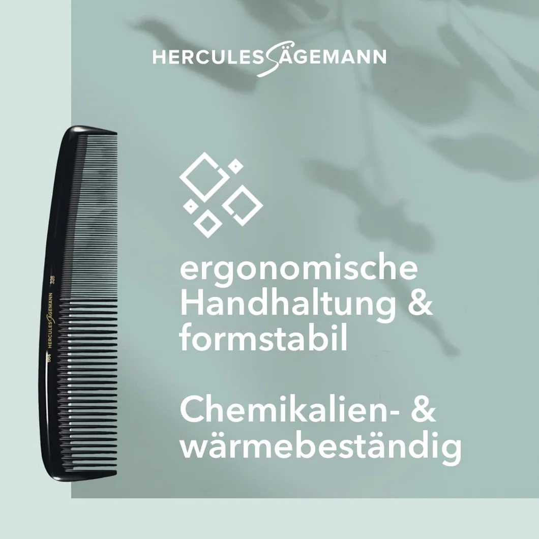Hercules Sägemann 664/326 grzebień damski 20 cm, 39 g