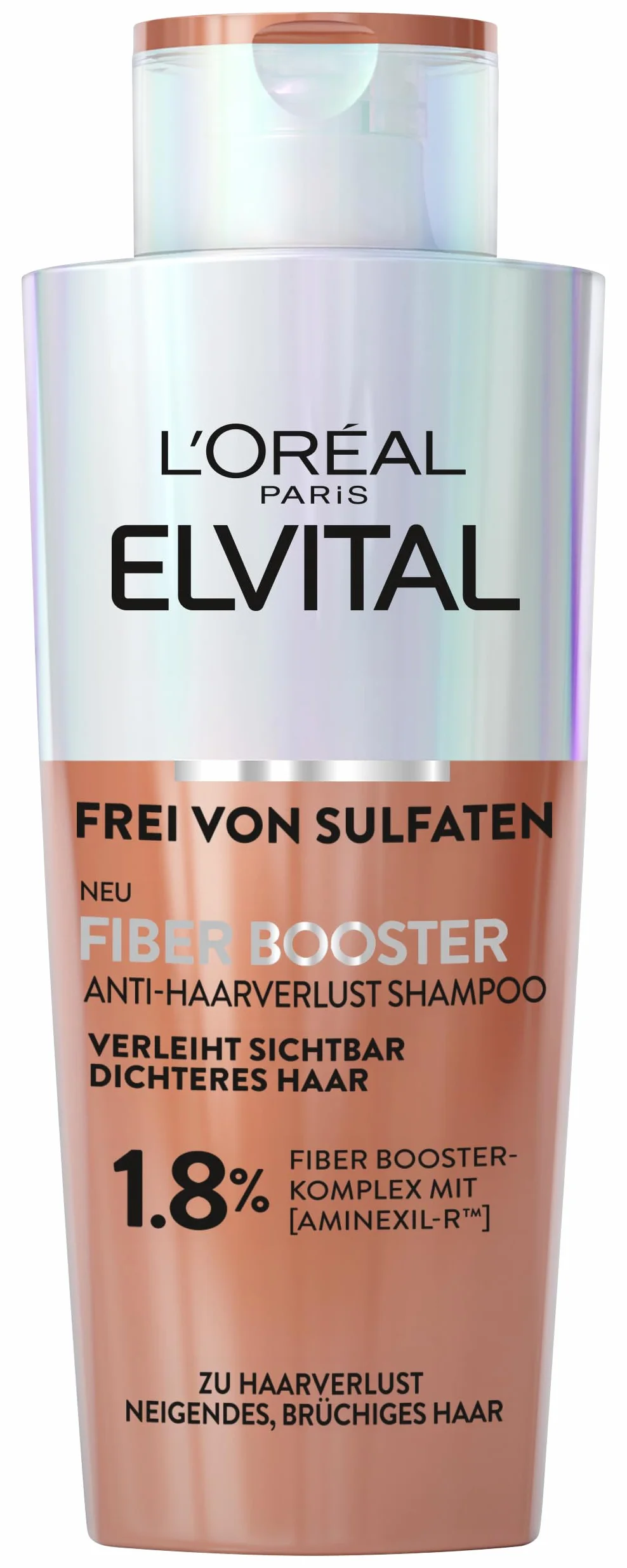 L'Oréal Paris Fiber Booster Szampon, Biały, 200 ml