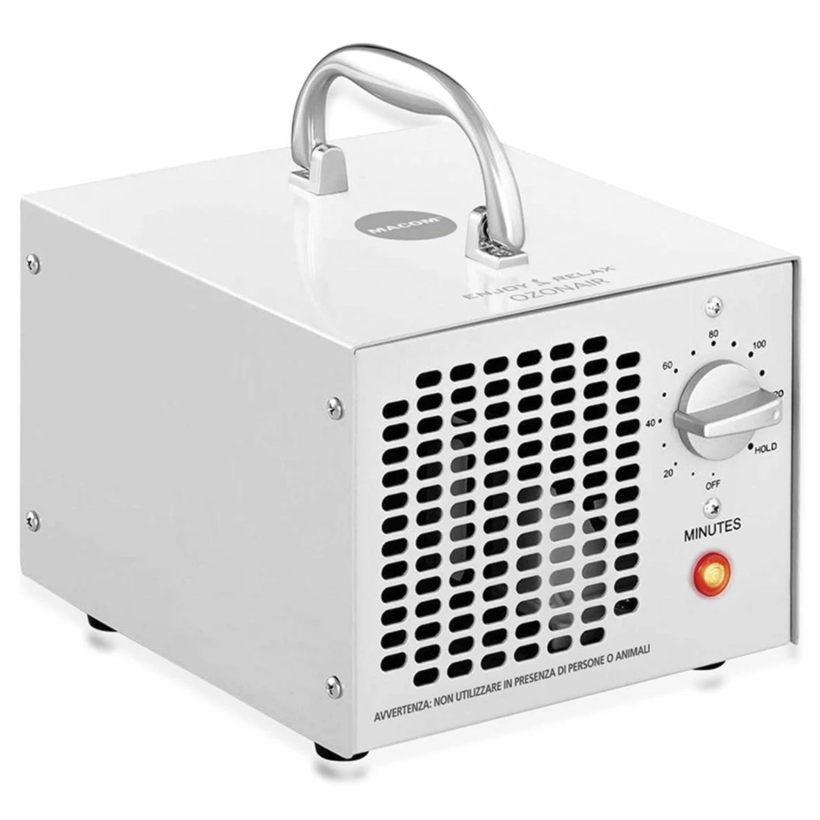 Macom Generator Ozonu 5000 mg/h Biały 1,56 kg