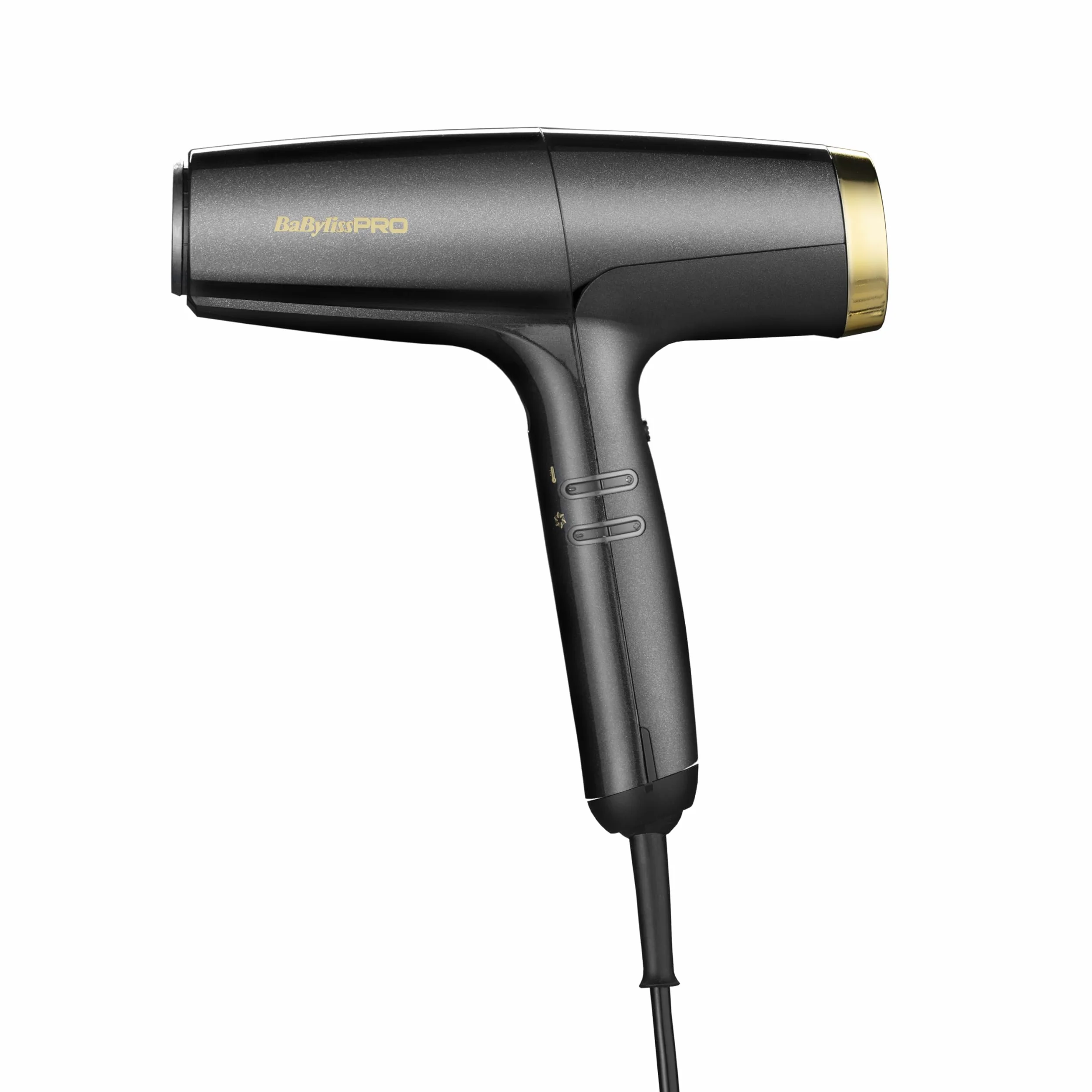 Babyliss Pro Falco cyfrowa suszarka do włosów, czarna, złota