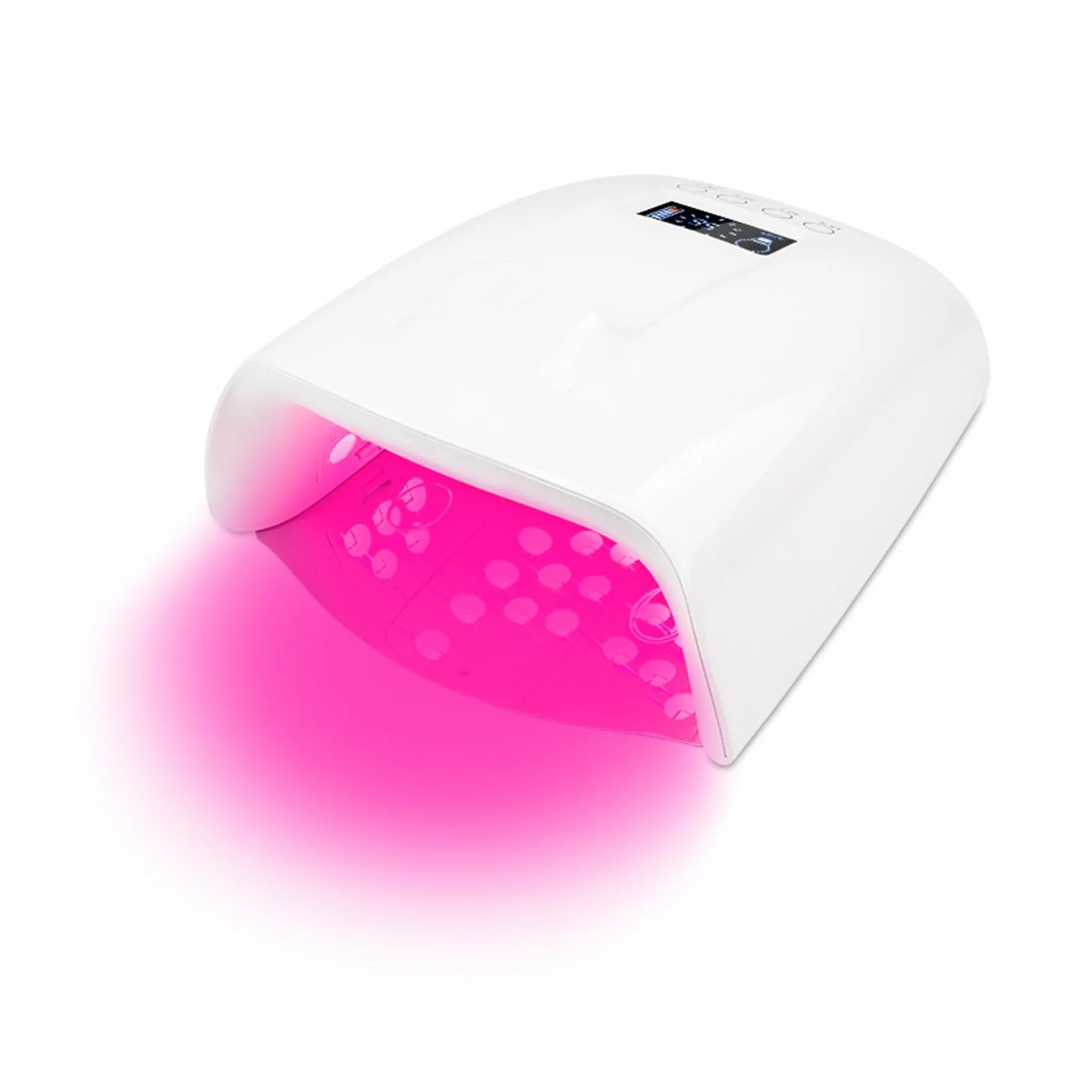 Lampa LED UV do paznokci Lampa LED UV do paznokci Bezprzewodowa CZERWONA lampa Bezprzewodowa 60 W Lampa LED UV do paznokci do utwardzania lakieru żelowego Bezprzewodowa z baterią litową 60 W Pro Light