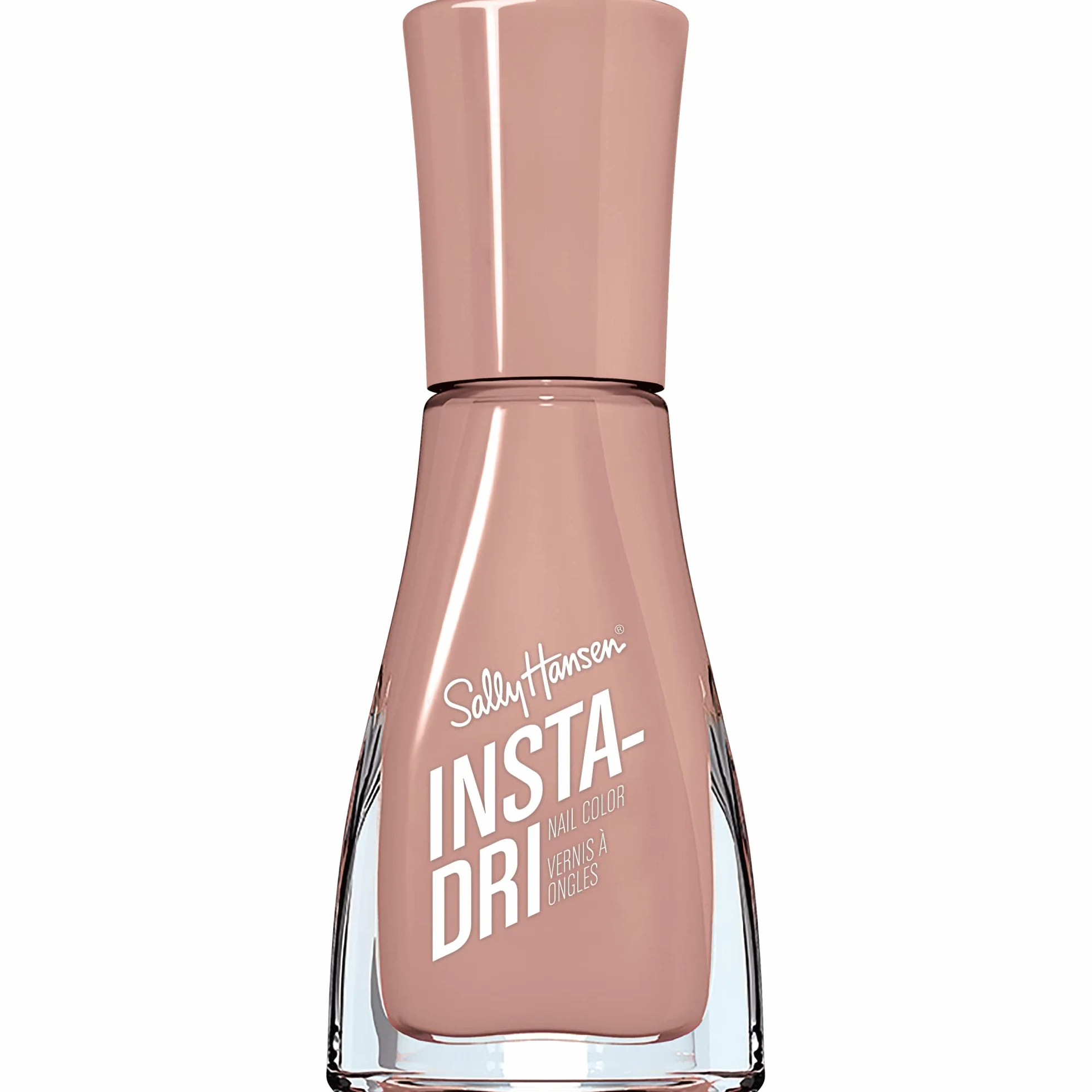 Sally Hansen Insta Dri szybkoschnący lakier do paznokci, długotrwały, intensywny kolor, nr 203 – Racey Rouge