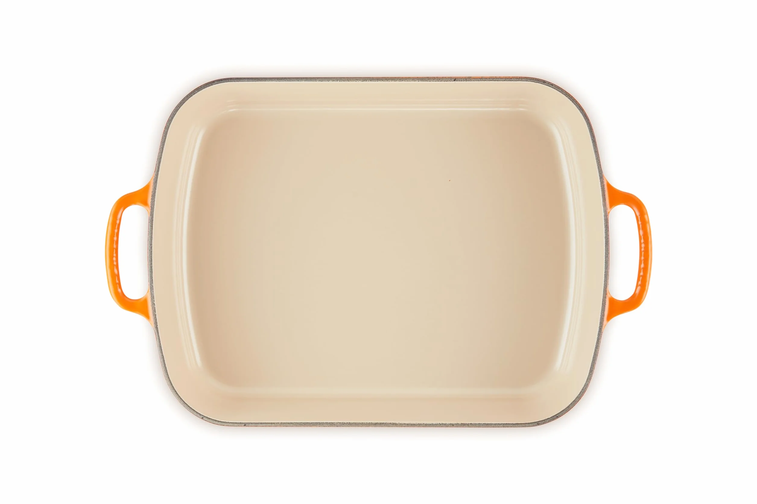 Le Creuset Signature żeliwna brytfanna 33 cm prostokątna 4,9 l czerwony