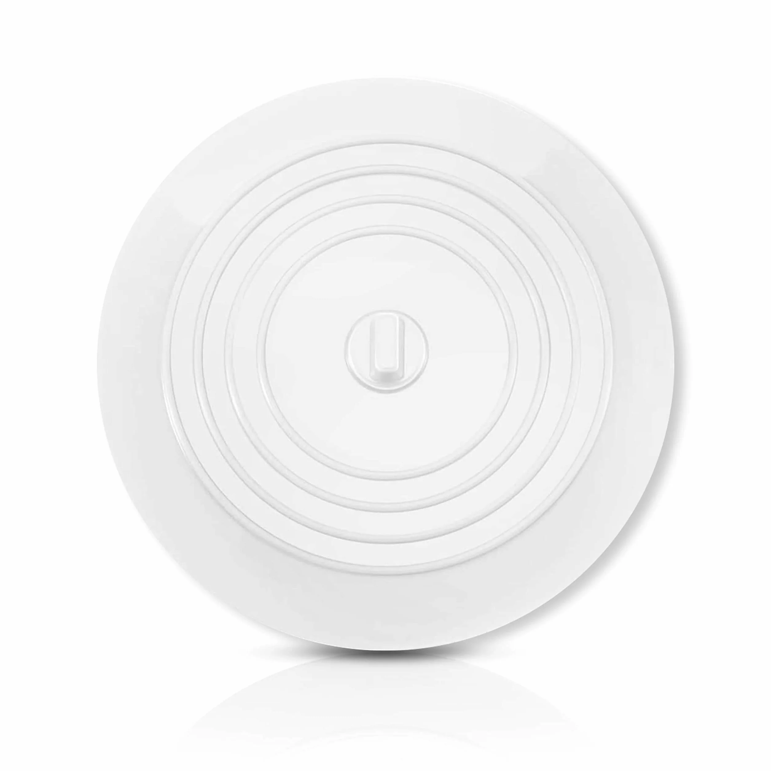 Silikonowy Korek do Umywalki 15.2 cm Biały Wodoszczelny Gumowy