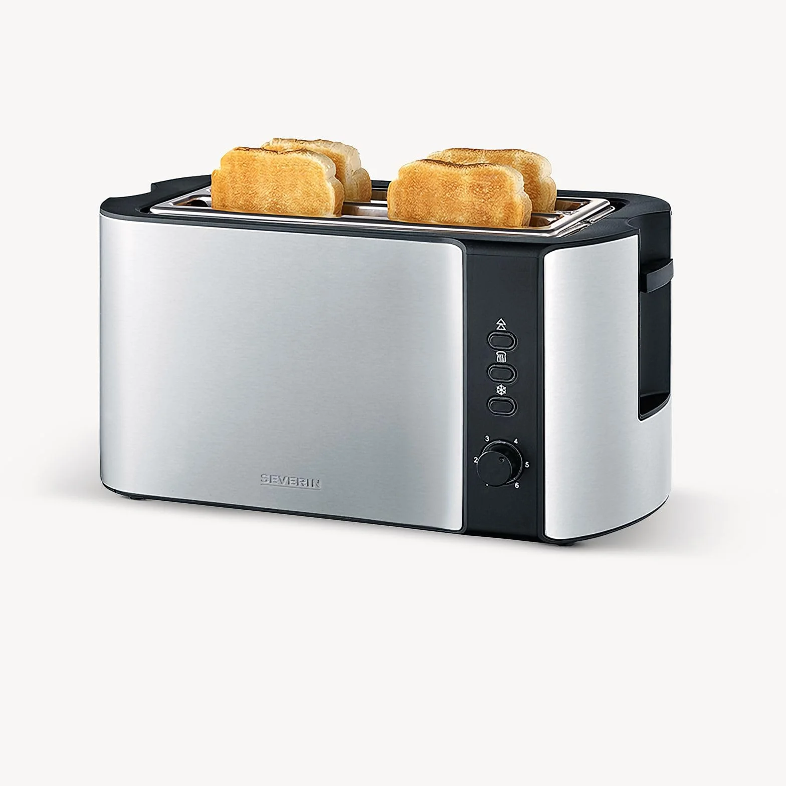 Toster SEVERIN 1400 W 4 kromki czarny matowy AT 2591