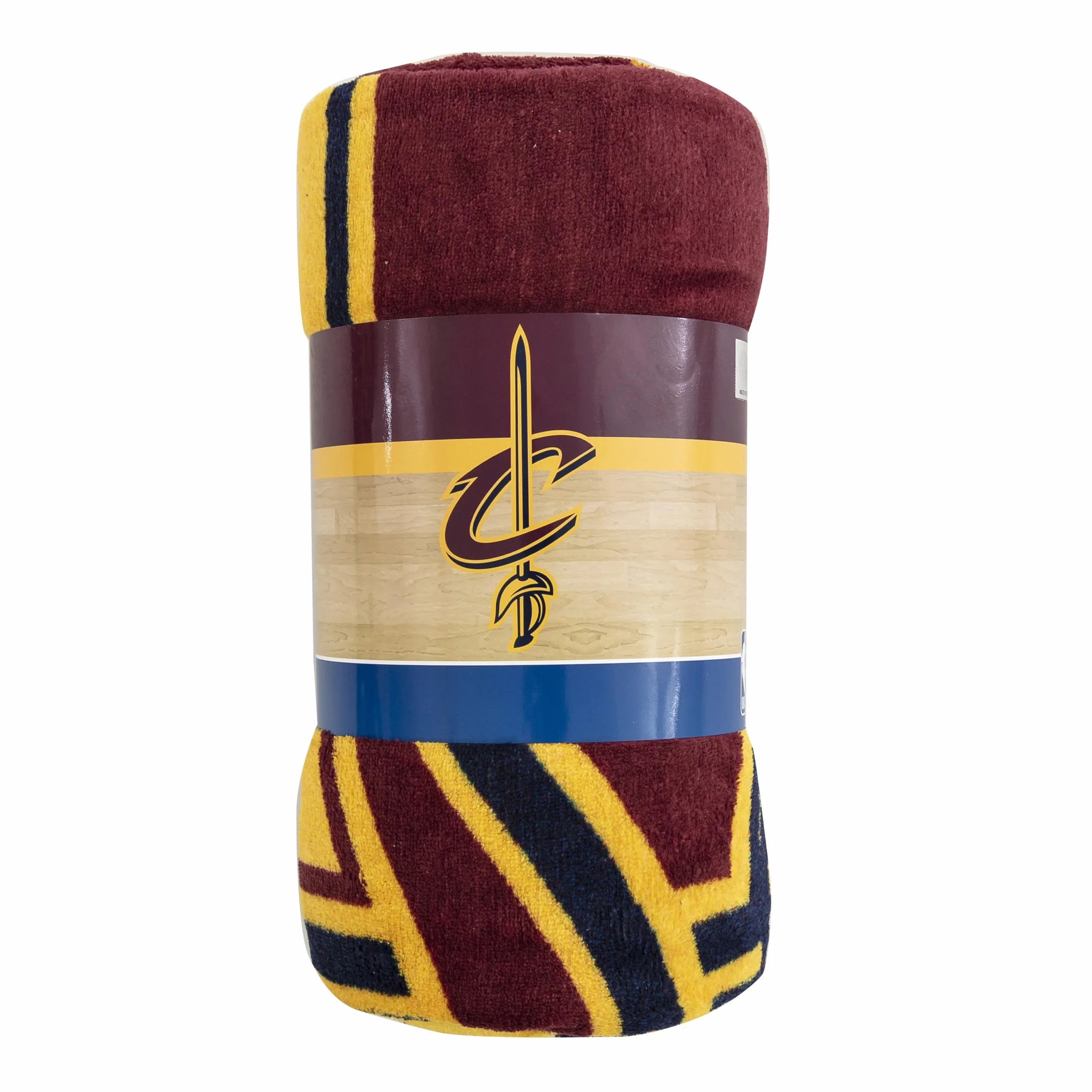 NBA Cleveland Cavaliers Micro Raschel koc narzutowy 117 cm x 152 cm