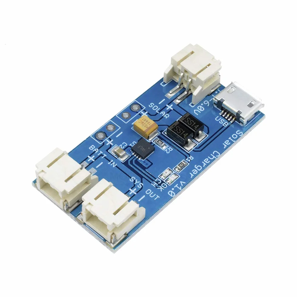 Hailege CN3065 Mini Solar Lipo Charger Board Lithium Battery Chip Micro USB DIY Outdoor Application Kit Charging Board Module