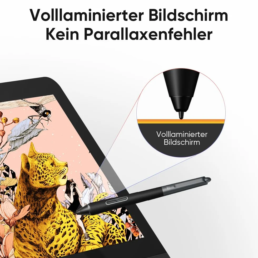 XPPen Artist PRO 16 Gen.2 wyświetlacz graficzny, 16 cali, rysik X3 Pro i szybki pilot, tablet graficzny 99% sRGB