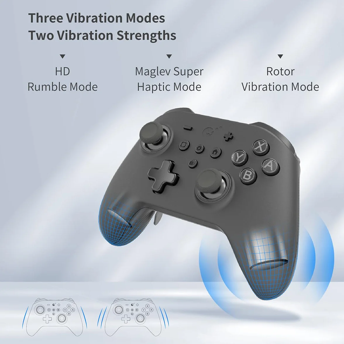 GULIkit KK3 Max kontroler do gier Halla Effect Joysticki analogowe i cyfrowe wyzwalacze Wireless Pro 1000 Hz częstotliwość odpytywania maglev/HD/wibracje obrotowe kompatybilne z