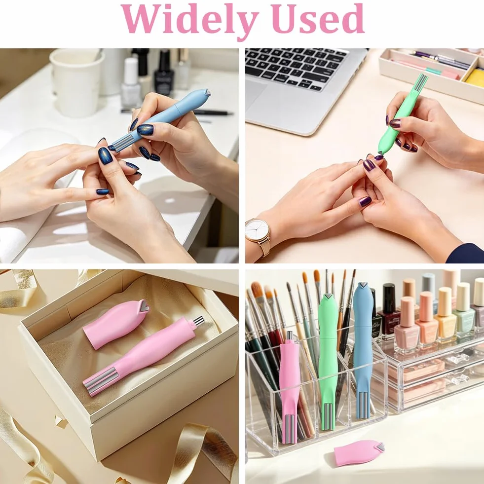 Magnesy z kocimi oczami do paznokci, 3 w 1 Cat Eye Magnet do zdobienia paznokci, magnes żelowy do paznokci, DIY Nail do tworzenia wzorów w kształcie serca, francuski, różowy