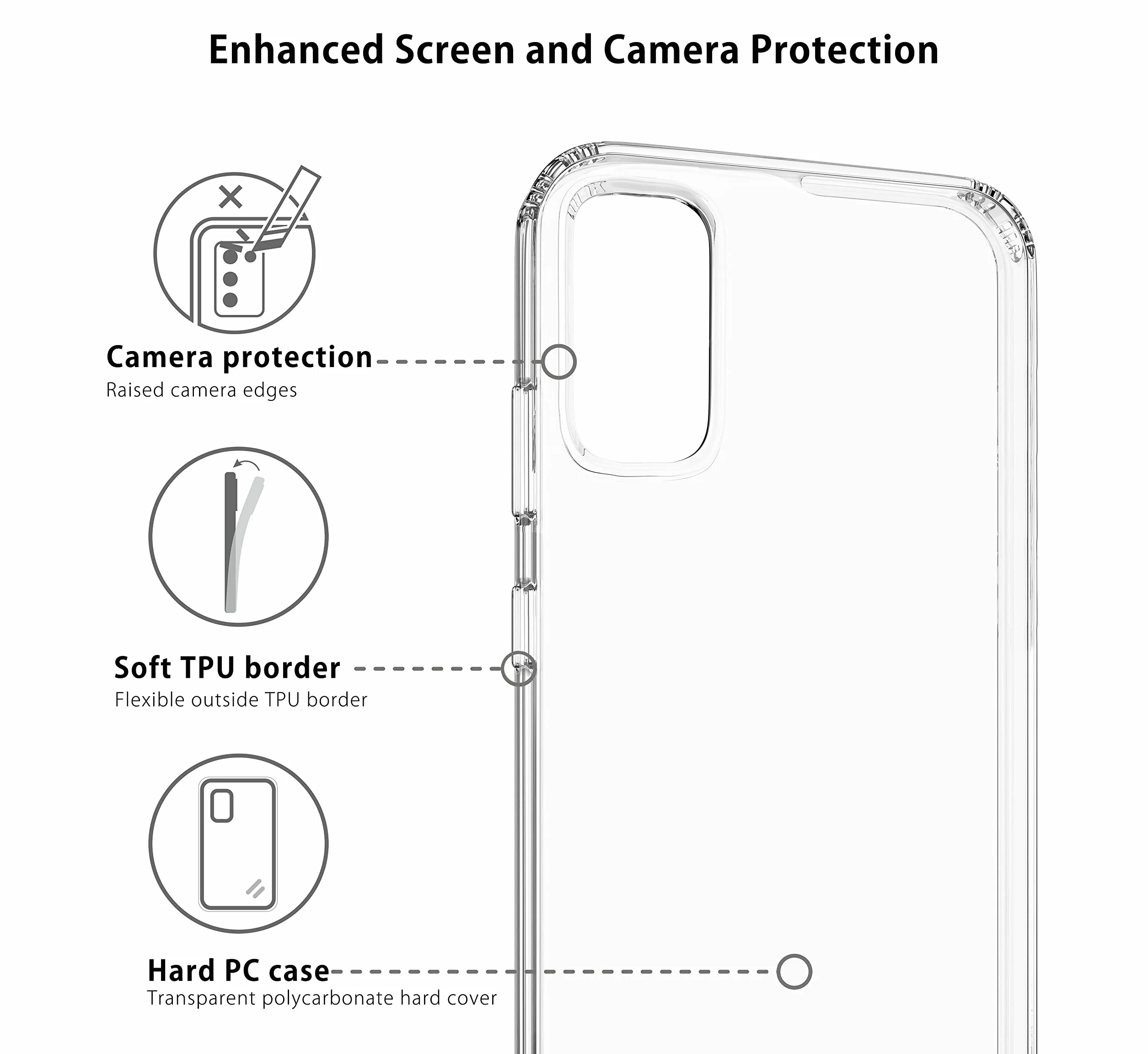 MyGadget smycz do telefonu dla Samsung Galaxy S20 FE - [ Etui z odpinanym i regulowanym paskiem ] - Etui na telefon z paskiem do zawieszenia, sznurek, pokrowiec ochronny - bordowy