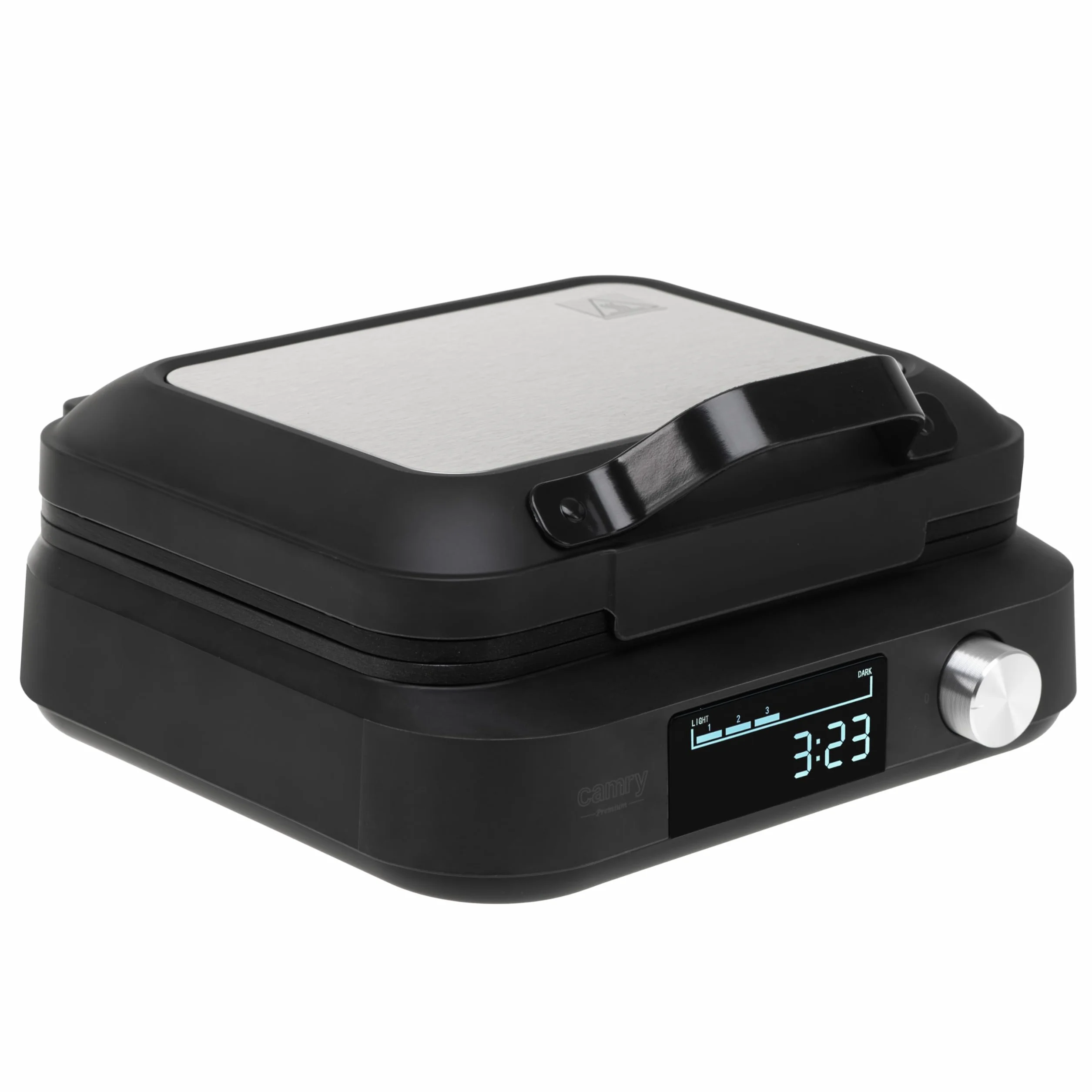 CAMRY Gofrownica 2200W Wyświetlacz LED Smart Timer 2 Duże Gofry