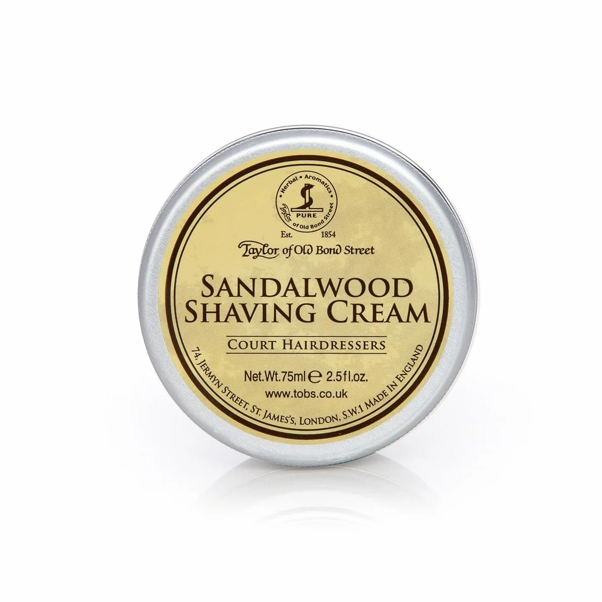 TAYLOR OF OLD BOND STREET Krem do golenia z drewna sandałowego, 60 ml