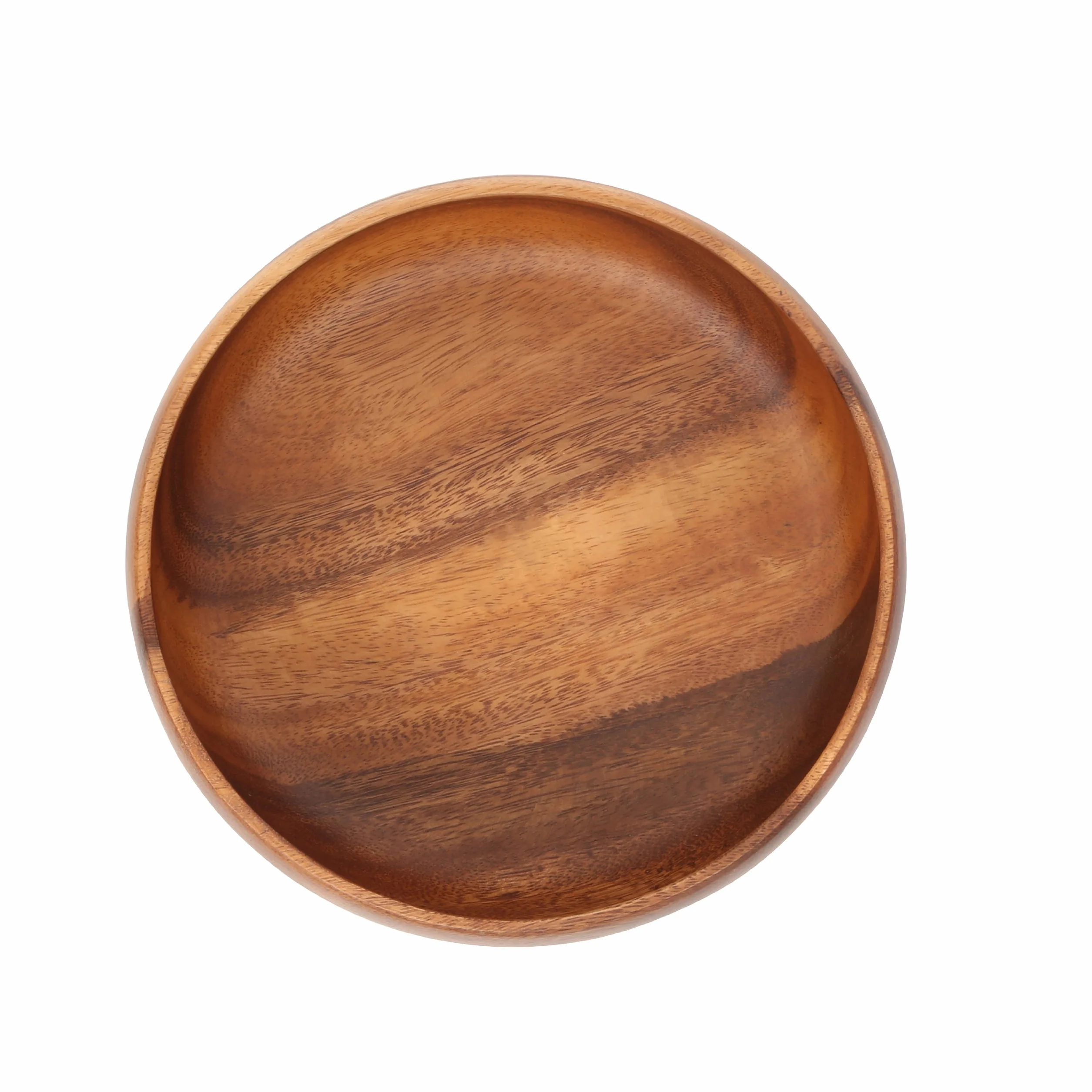 Premier Housewares Duża salaterka z drewna Acacia Kora Okrągła miska 26 cm