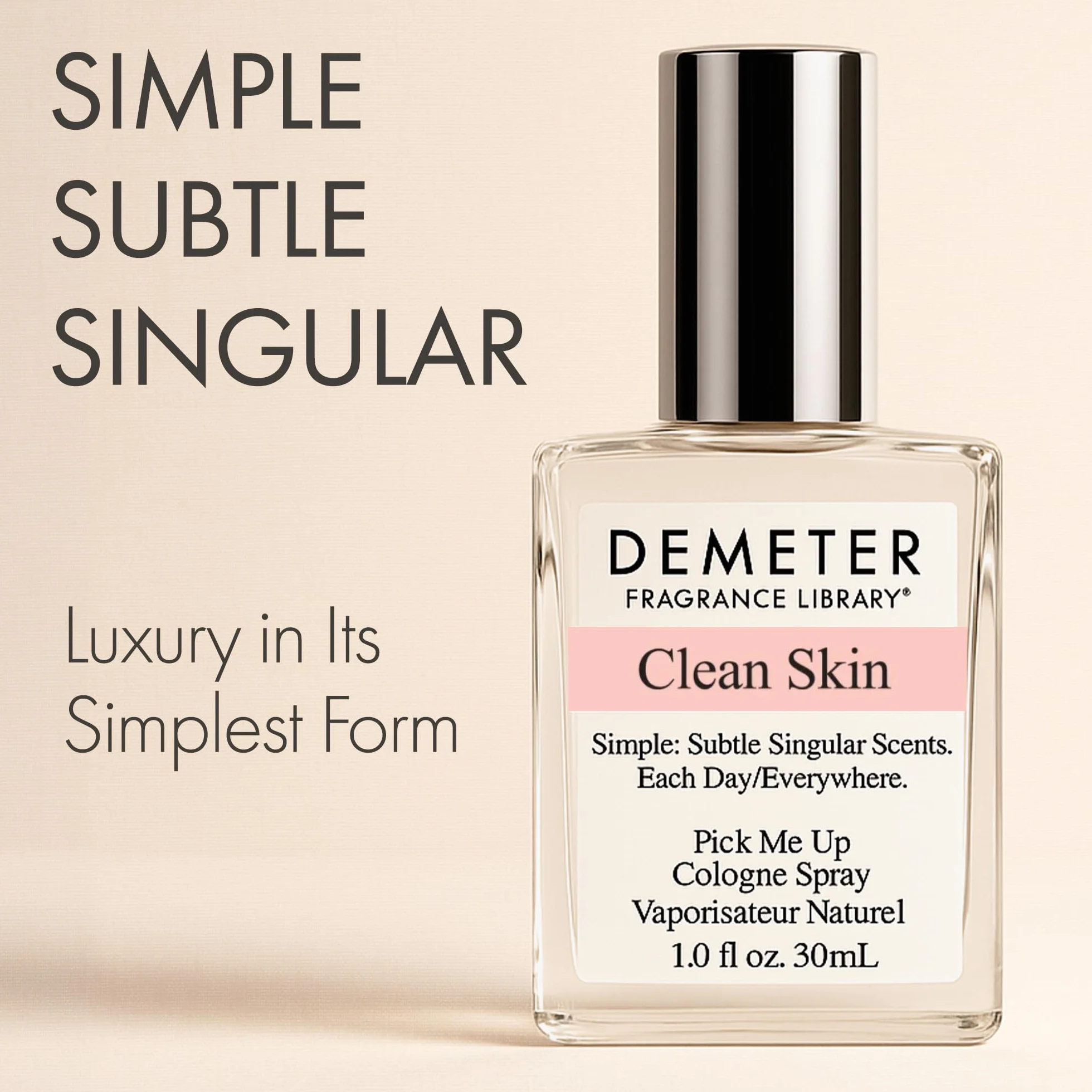The Library of Fragrance Eau De Cologne 30 ml Clean Skin