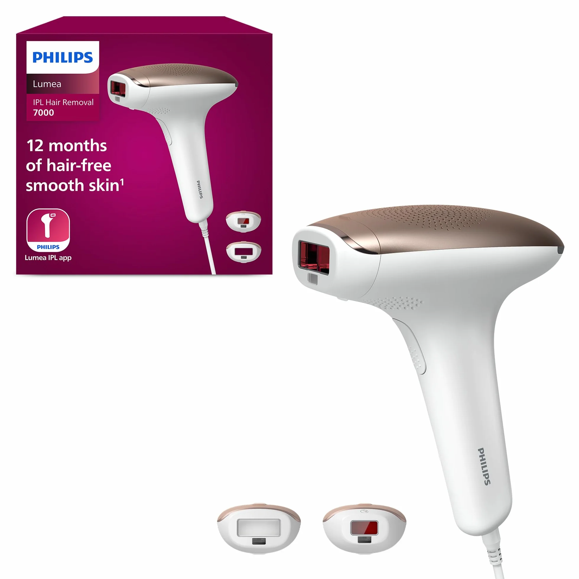 Philips Lumea Advanced urządzenie do usuwania włosów IPL z filtrem światła do twarzy (model SC1997/00)