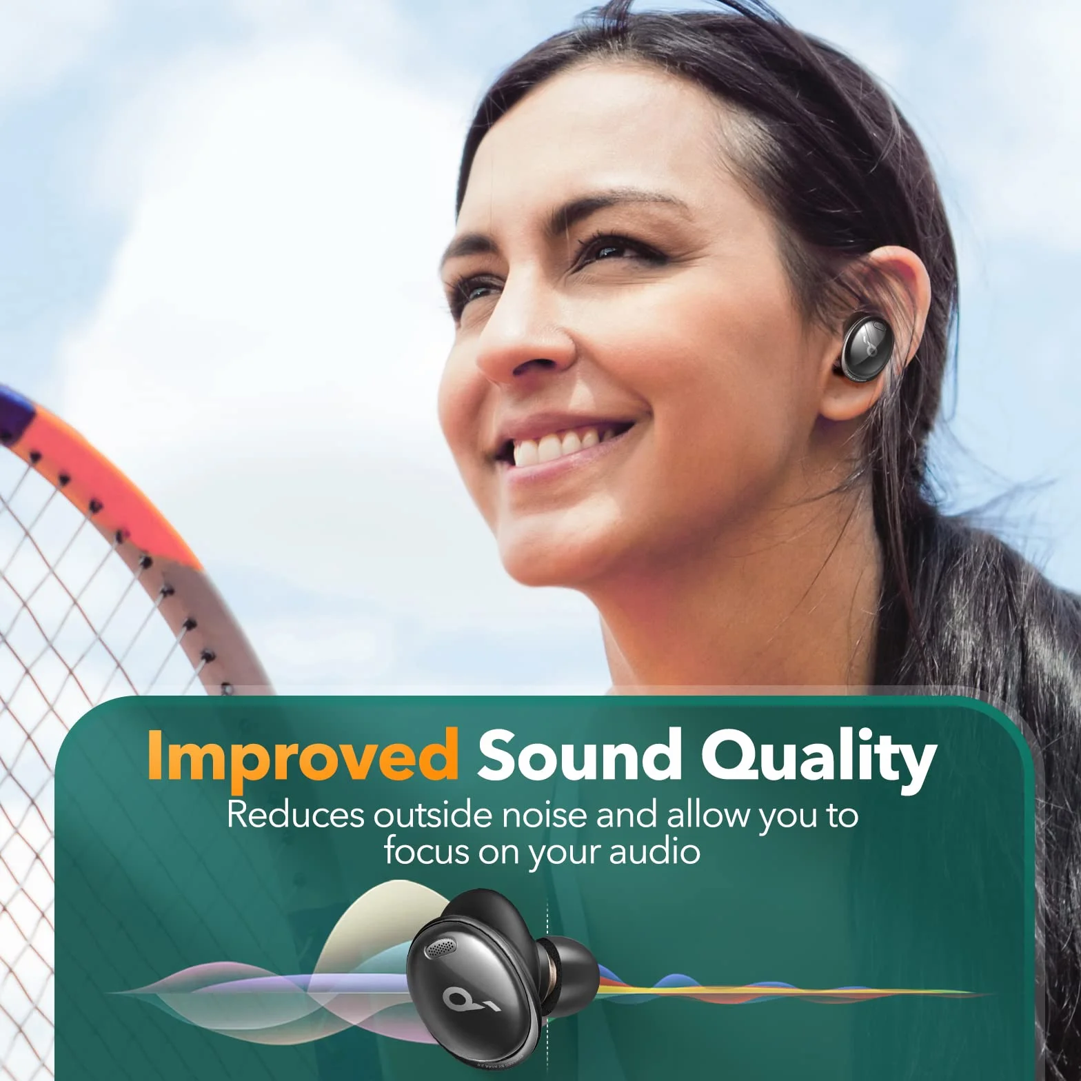 Końcówki z pianki memory do Soundcore Liberty 3 Pro, antypoślizgowe wymienne końcówki do słuchawek bezprzewodowych Anker True, pasują do etui ładującego, doskonała redukcja szumów, 3 pary (różne
