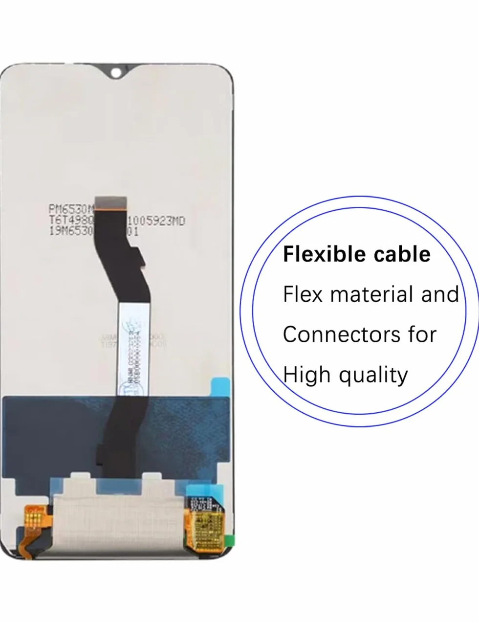 Zamiennik oryginalnego wyświetlacza do Redmi Note 8 Pro, 2015105 M1906G7I M1906G7G ekran LCD wyświetlacz dotykowy digitizer zestaw części naprawczych