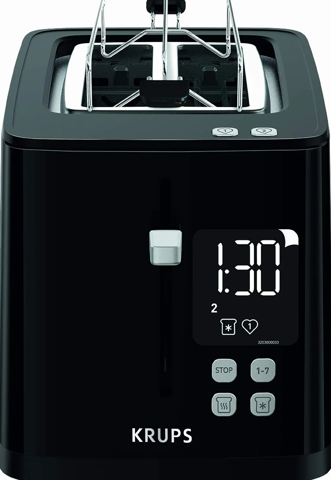 Krups KH6418 Smart'n Light Toster 850 W Czarny