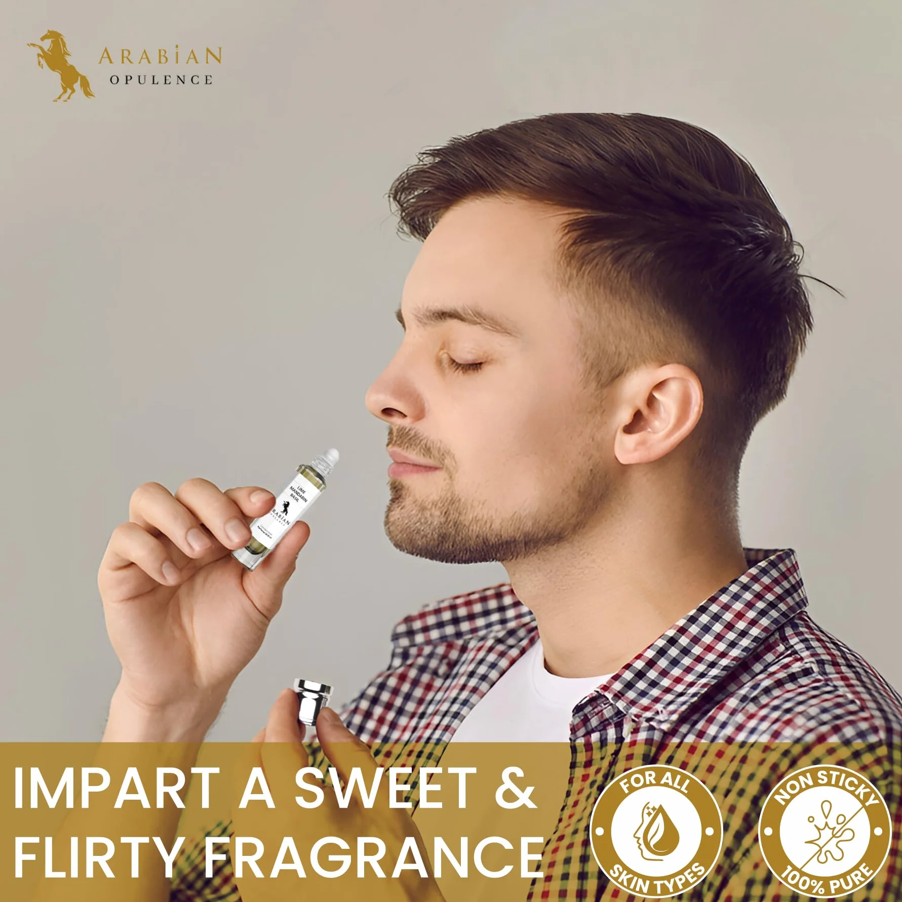 FR187 Limonka, mandarynka i bazylia dla kobiet w butelce 6 ml. Opulencja arabska
