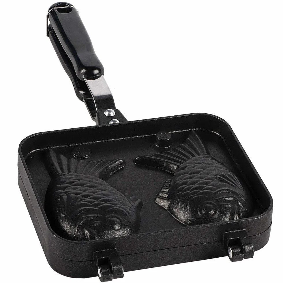 Taiyaki forma do pieczenia ryb, nieprzywierająca, podwójna patelnia
