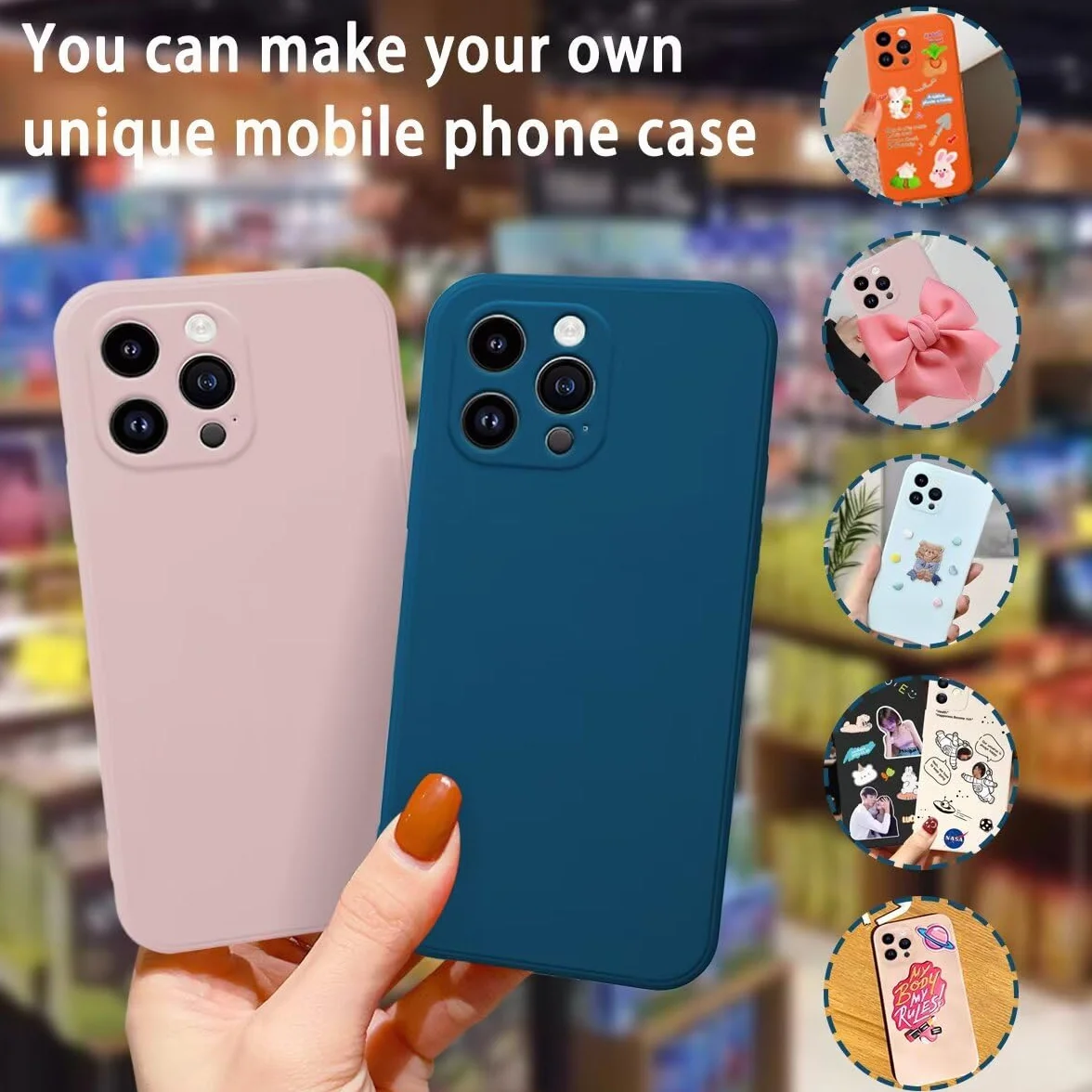 HULLIN Kolorowe silikonowe etui na telefon komórkowy, pasuje do Redmi 12C / Redmi 11A (6,71"), trawiaste, fioletowe