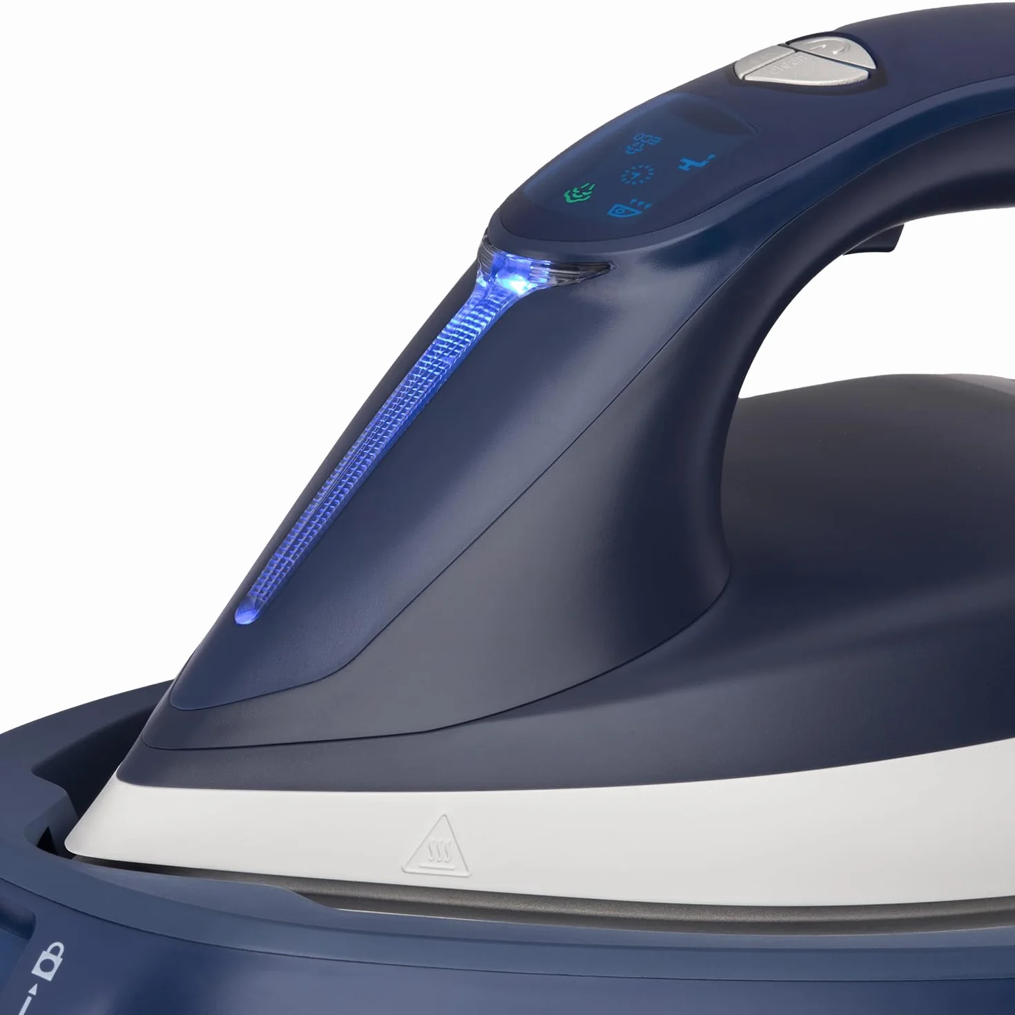 H.Koenig V7 Centrum prasowania 2200W Przepływ pary 120 g/min 5,5 bara Stopa ceramiczna Niebieski
