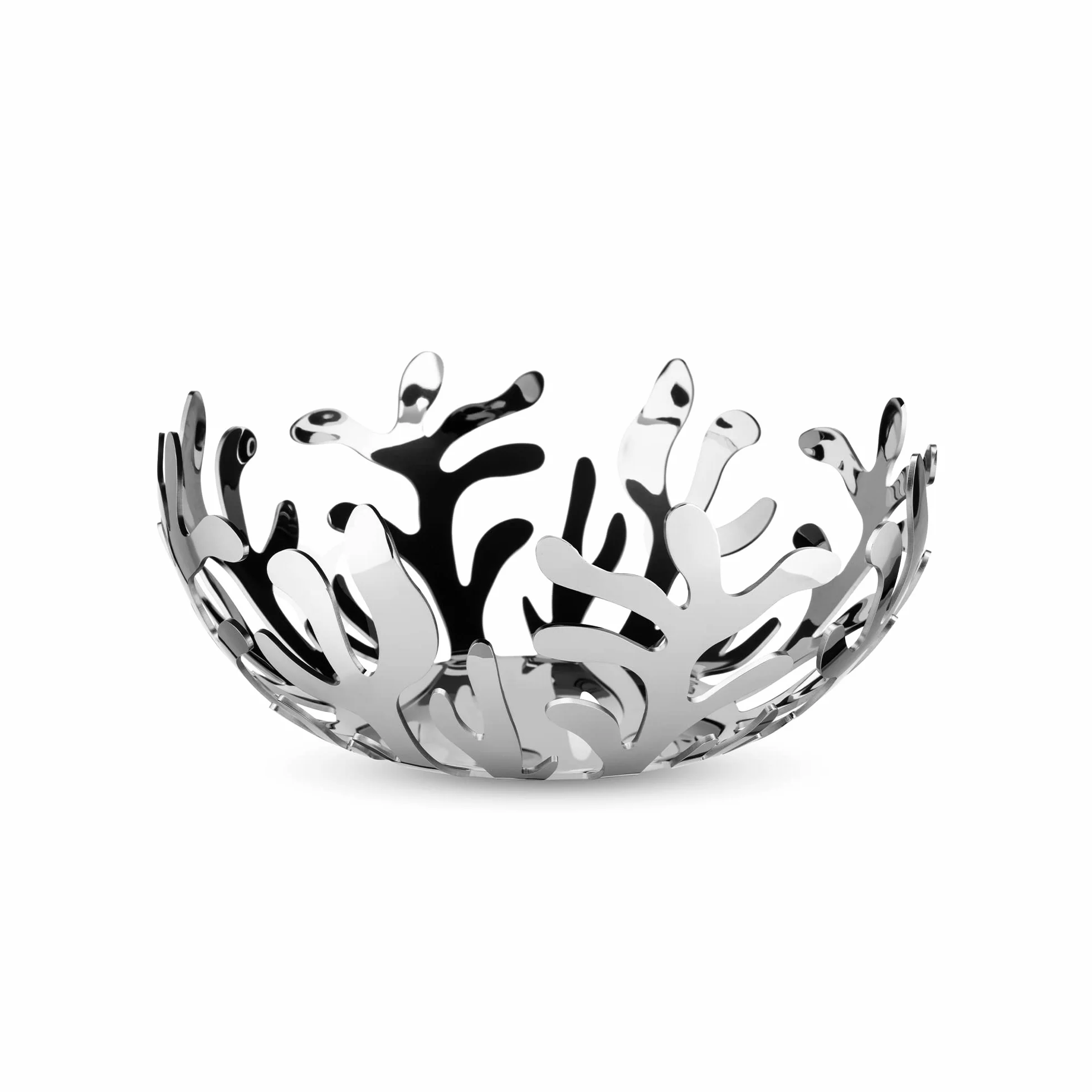 Alessi Mediterraneo ESI01/25 miska na owoce stal nierdzewna 7 x 26 x 14,5 cm