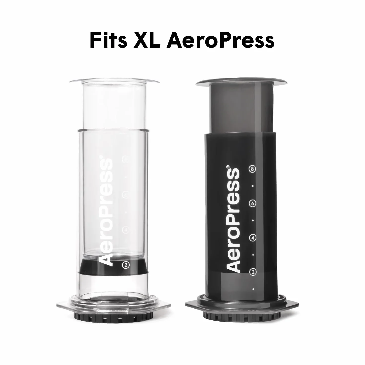 Nakładka filtra AeroPress XL z kontrolą przepływu do kawy espresso, latte, cold brew