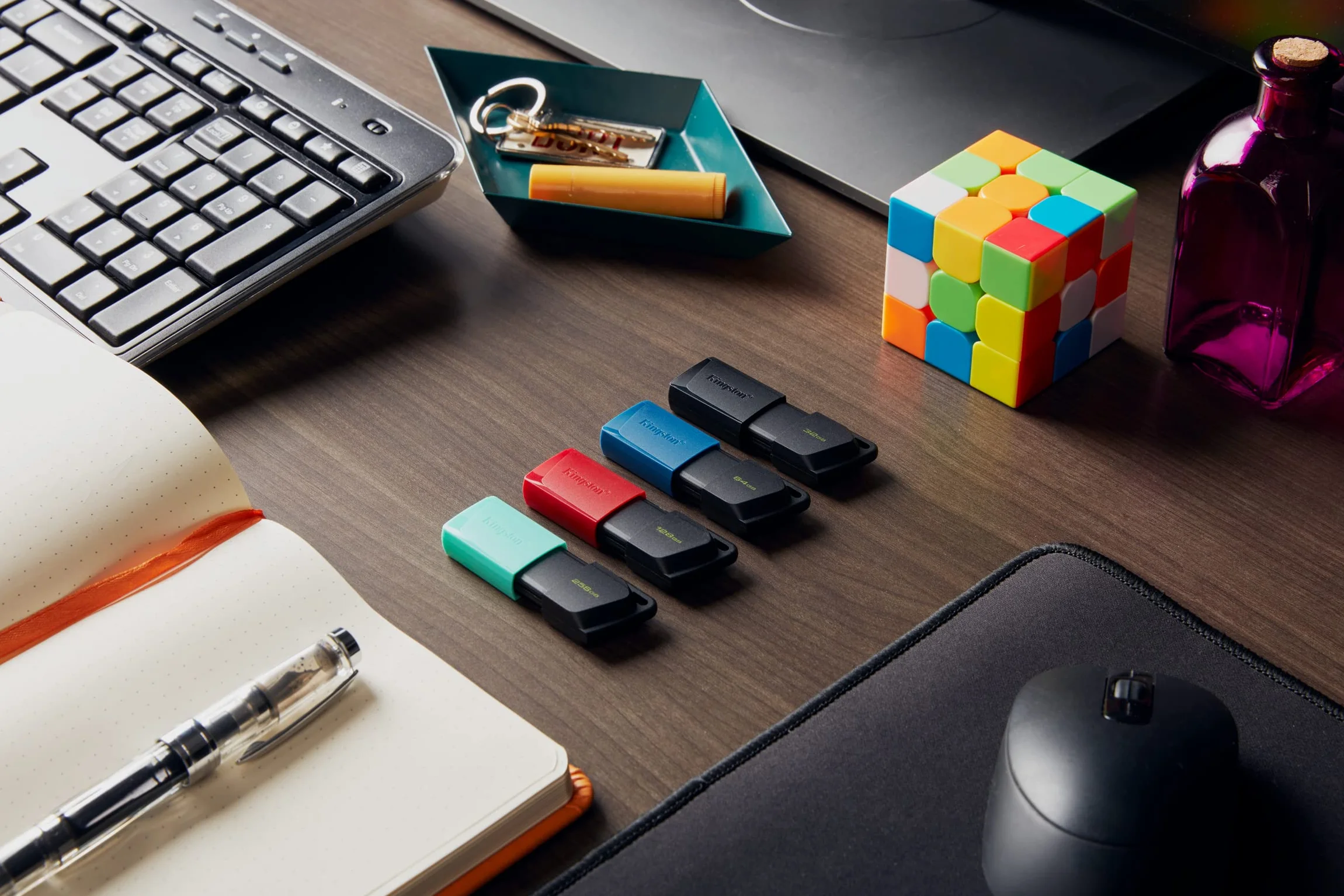 Kingston Datatraveler Exodia DTXM/128GB Pendrive, Czarny, 128GB