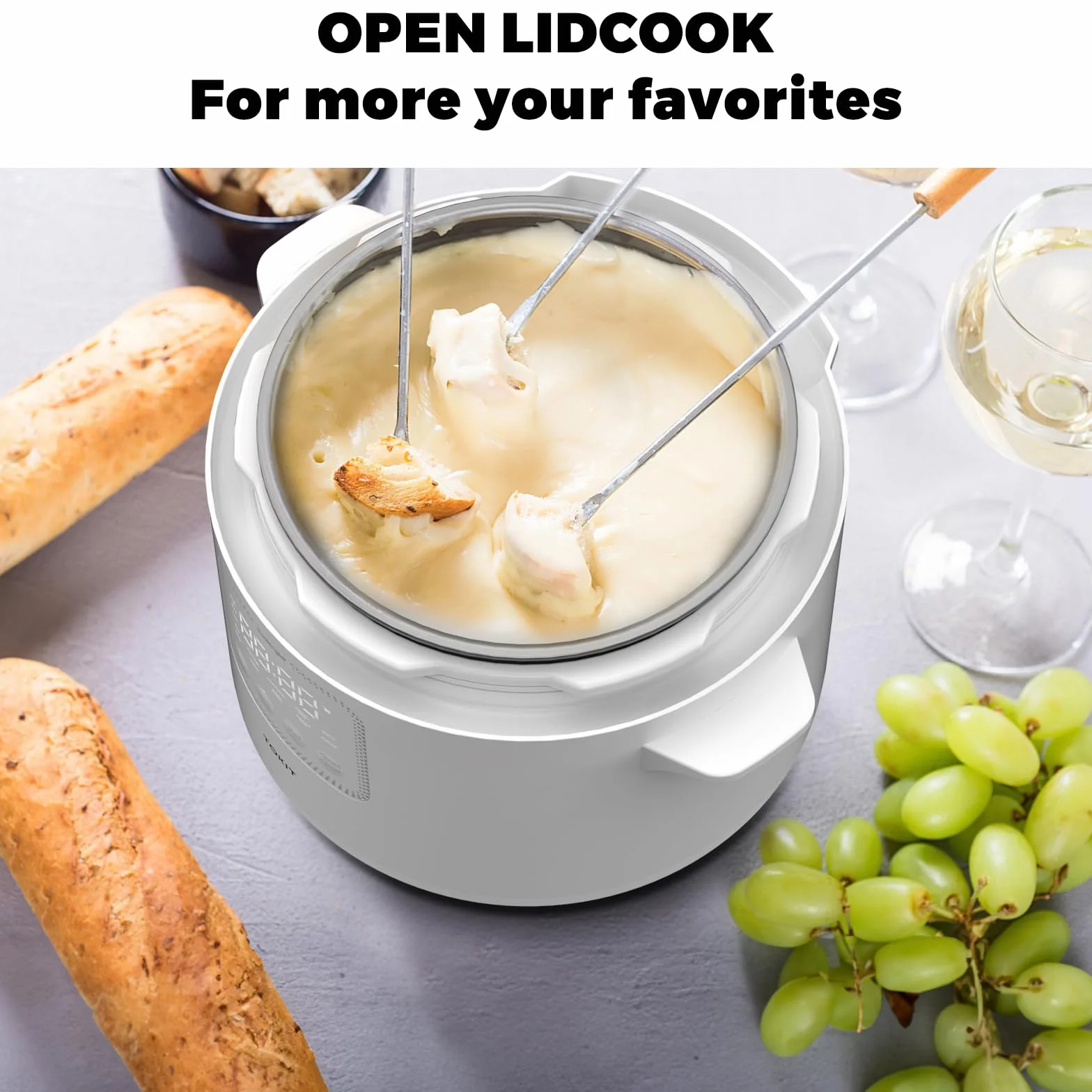 TOKIT Pressure Cooker 5 l, szybkowar elektryczny wielofunkcyjny z 14 programami, MiHome Smart Control