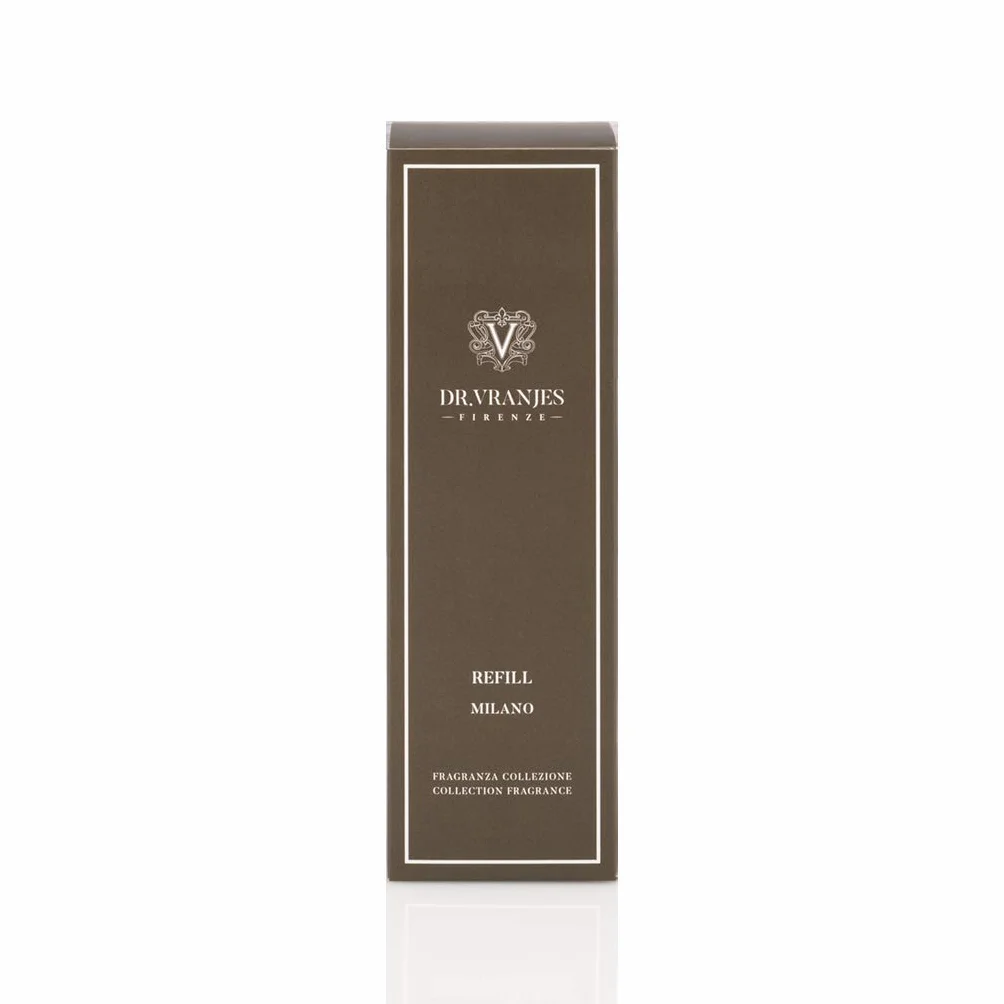 Dr. Vranjes Wkład Milano 500 ml z białymi patyczkami