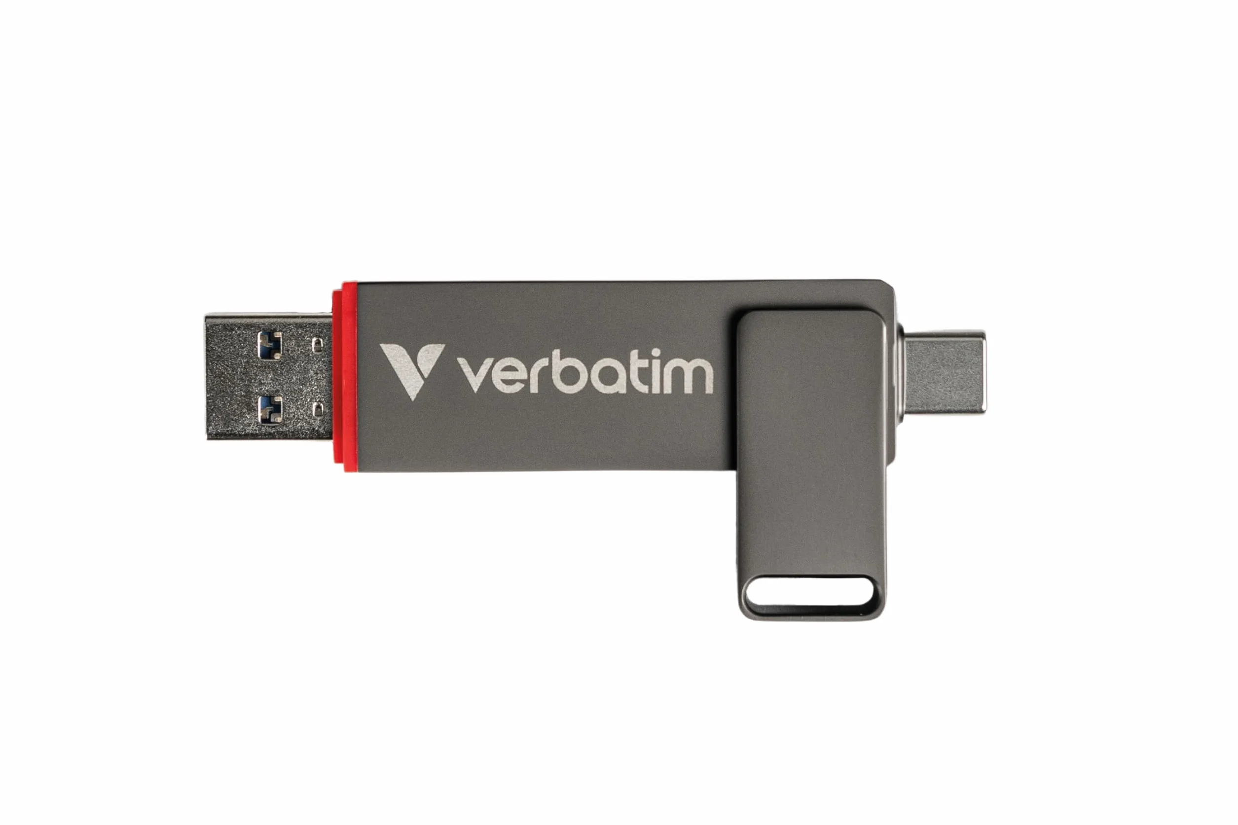Verbatim Dual QuickStick, 128 GB, zewnętrzny dysk USB C/USB-A 3.2 Gen 1, High-Speed USB do 530 MB/s, bardzo szybka pamięć do telefonu komórkowego, laptopa, komputera i notebooka