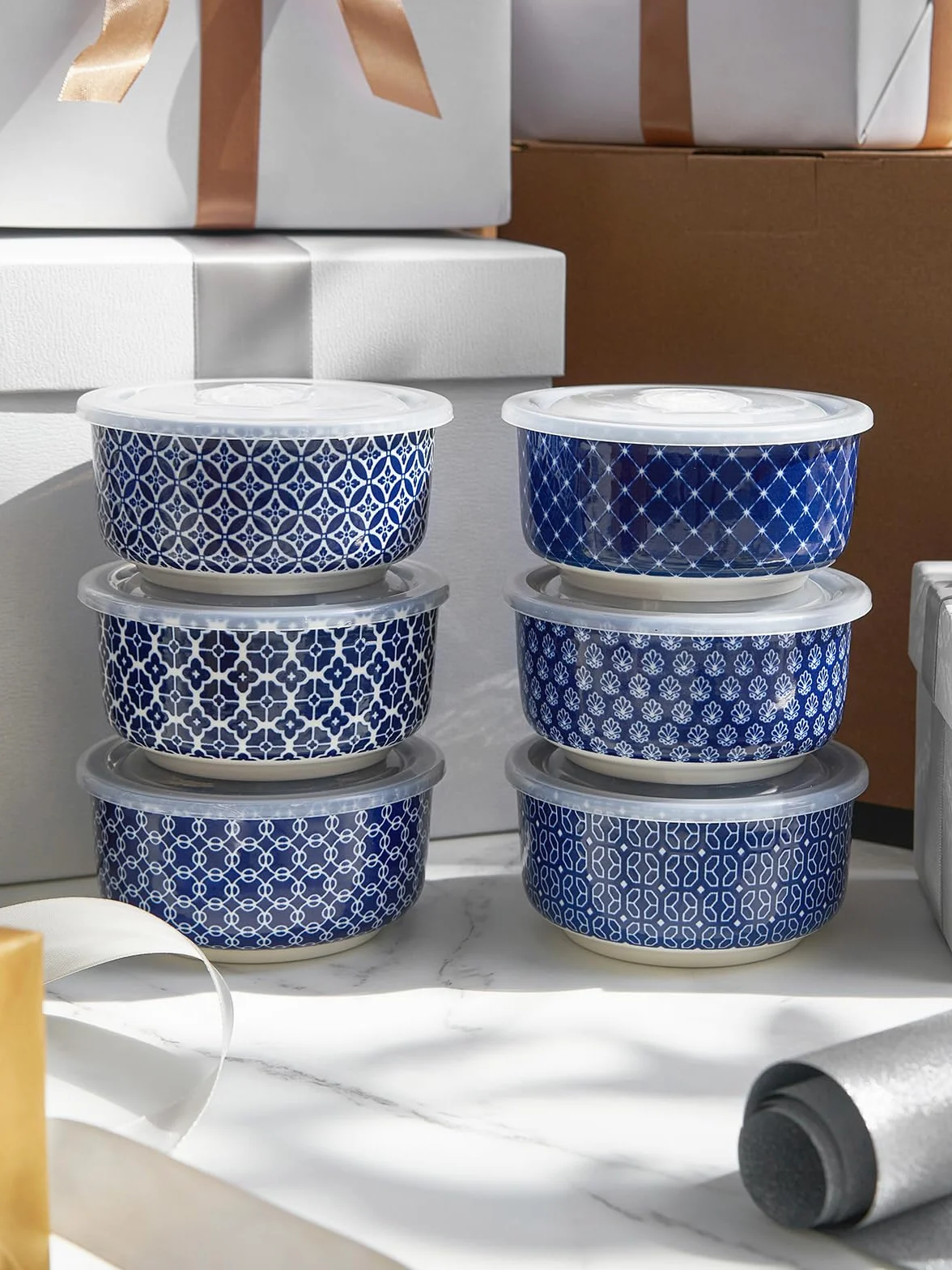 DOWAN Porcelanowe naczynia do sufletu, foremki do jajek i muffinków, mini miseczka do dipów