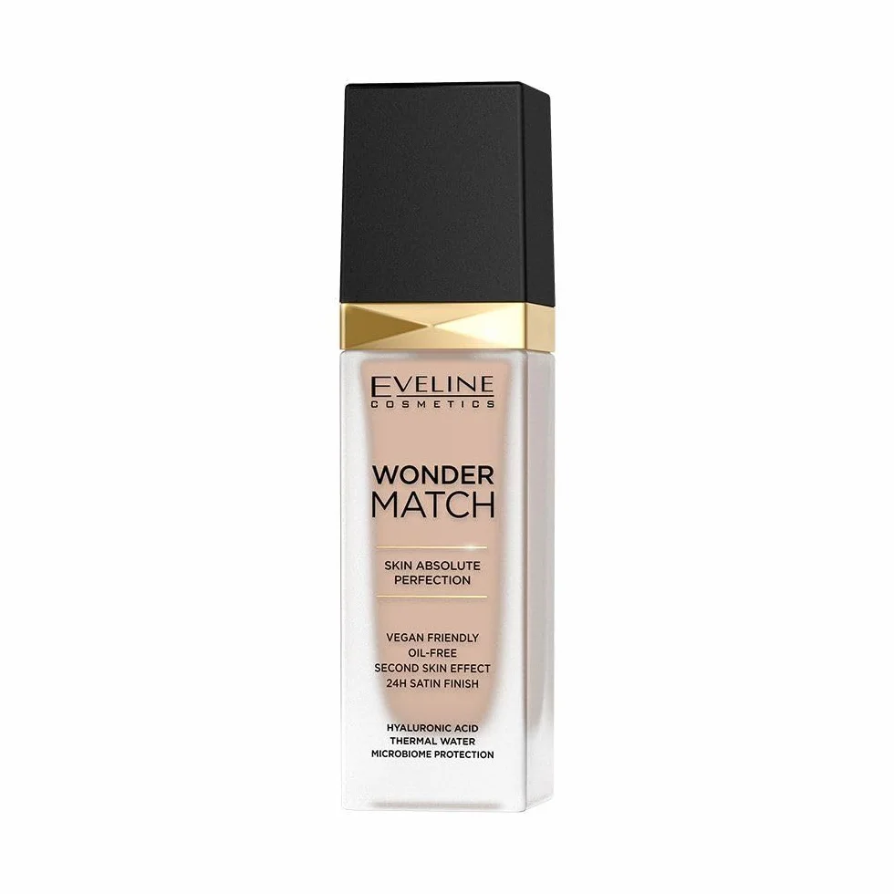 Eveline Cosmetics Wonder Match Luksusowy podkład dopasowujący się - No 12 light natural