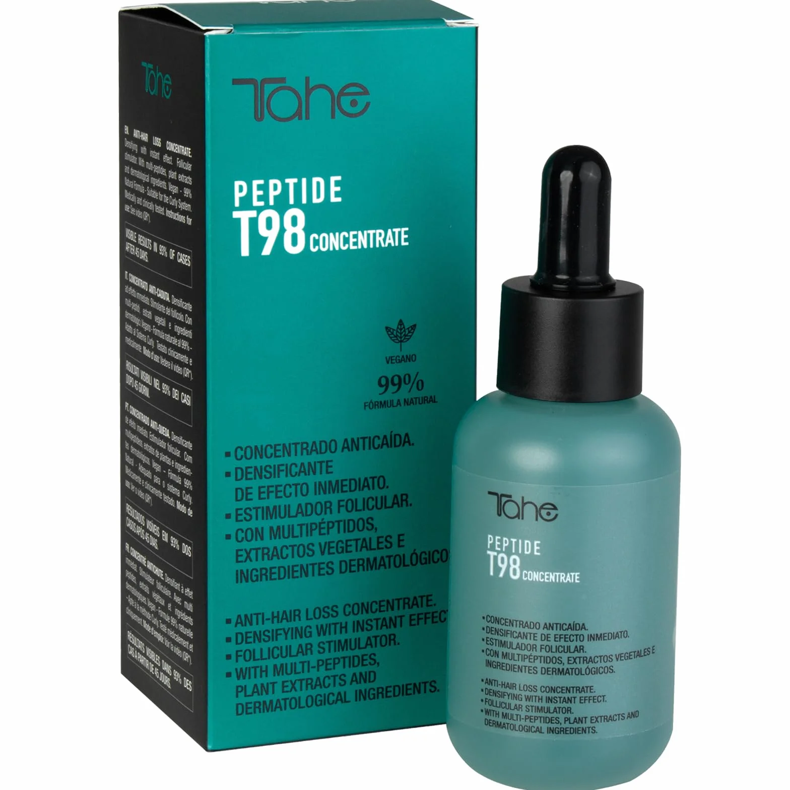 Tahe Zestaw Antifall & Repair Peptide T98: Koncentrat zapobiegający wypadaniu 50 ml + Repair Szampon przeciw wypadaniu 300 ml Peptyd T98