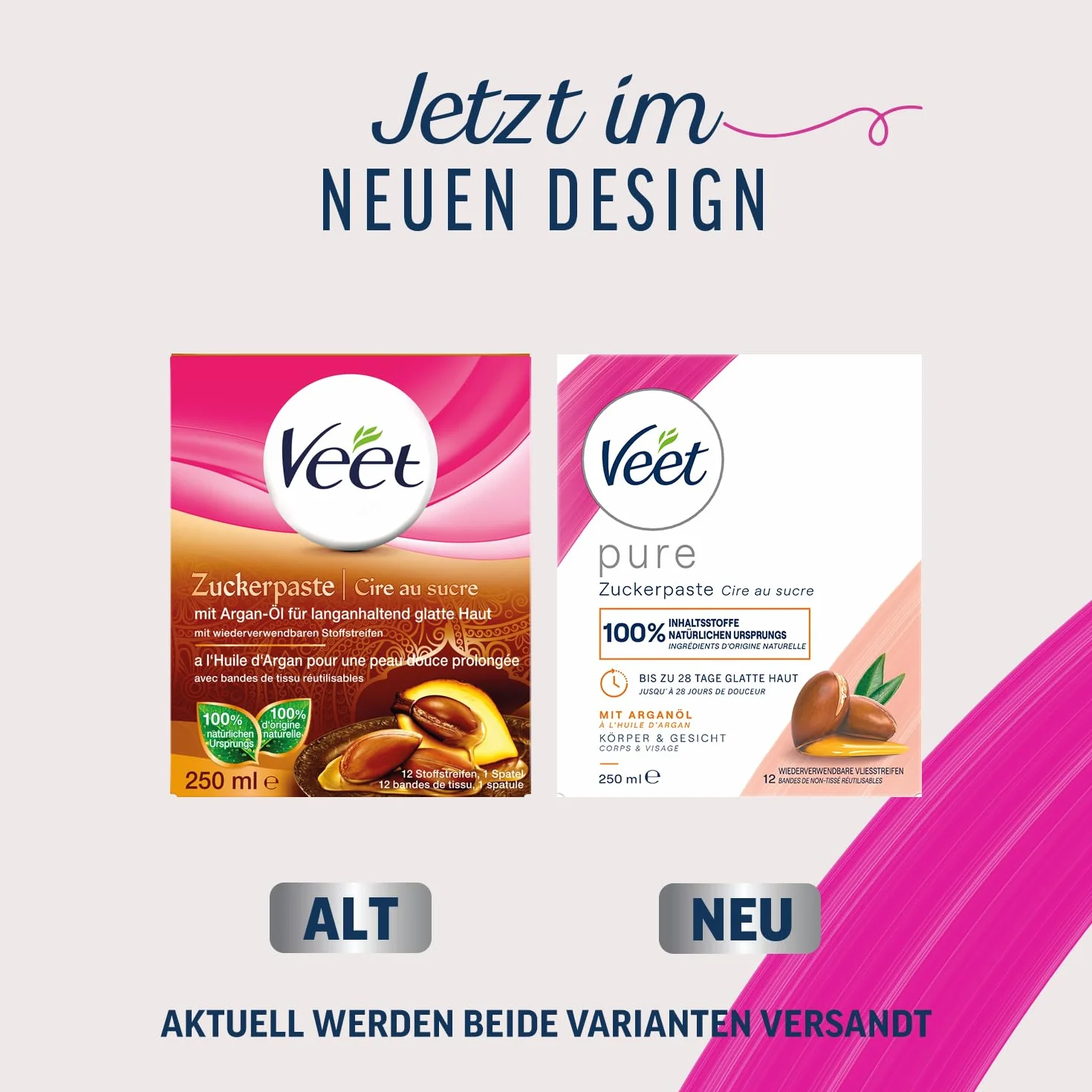 Veet Pure Pasta Cukrowa do Depilacji 250ml