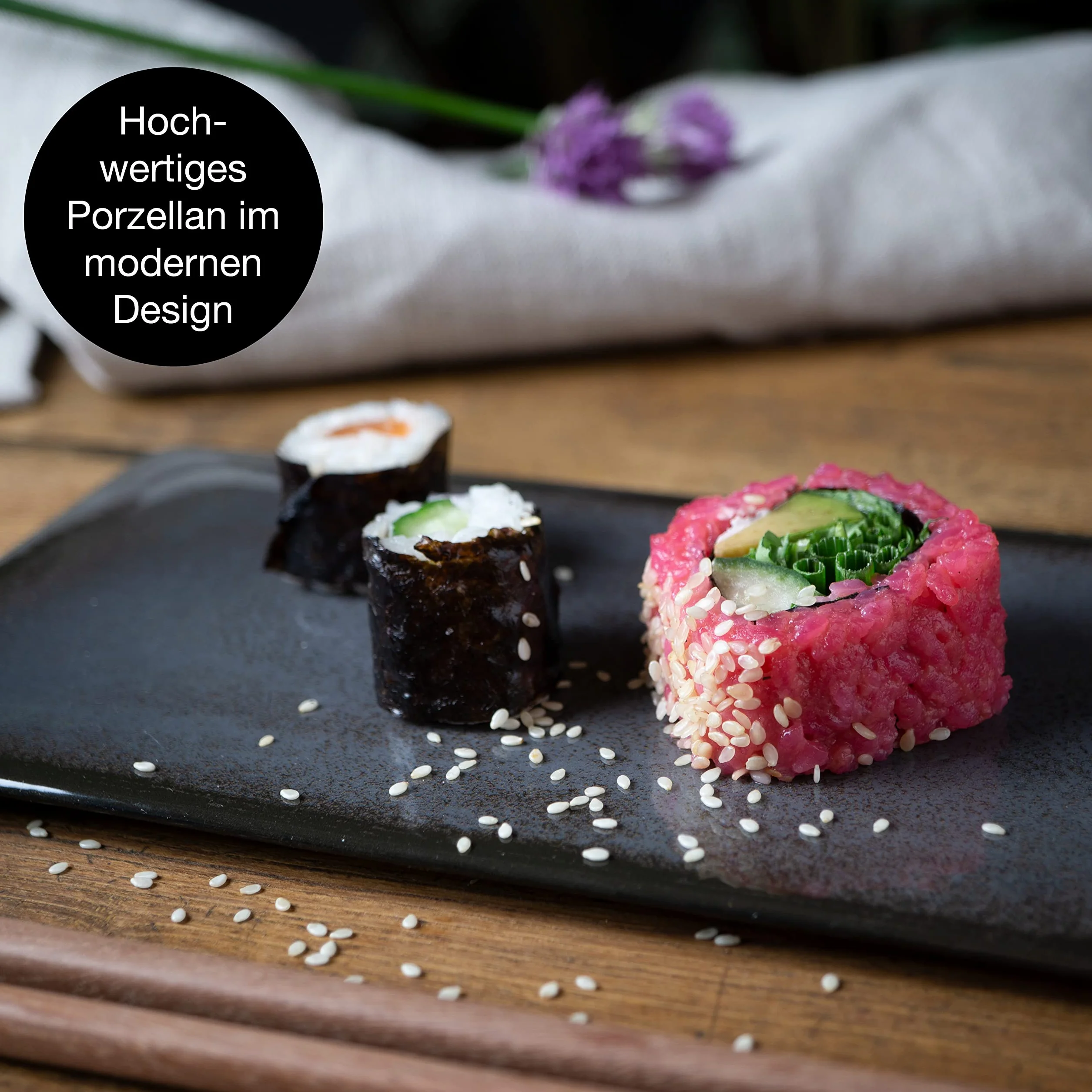 Moritz & Moritz Zestaw naczyń do sushi dla 2 osób, 10 części