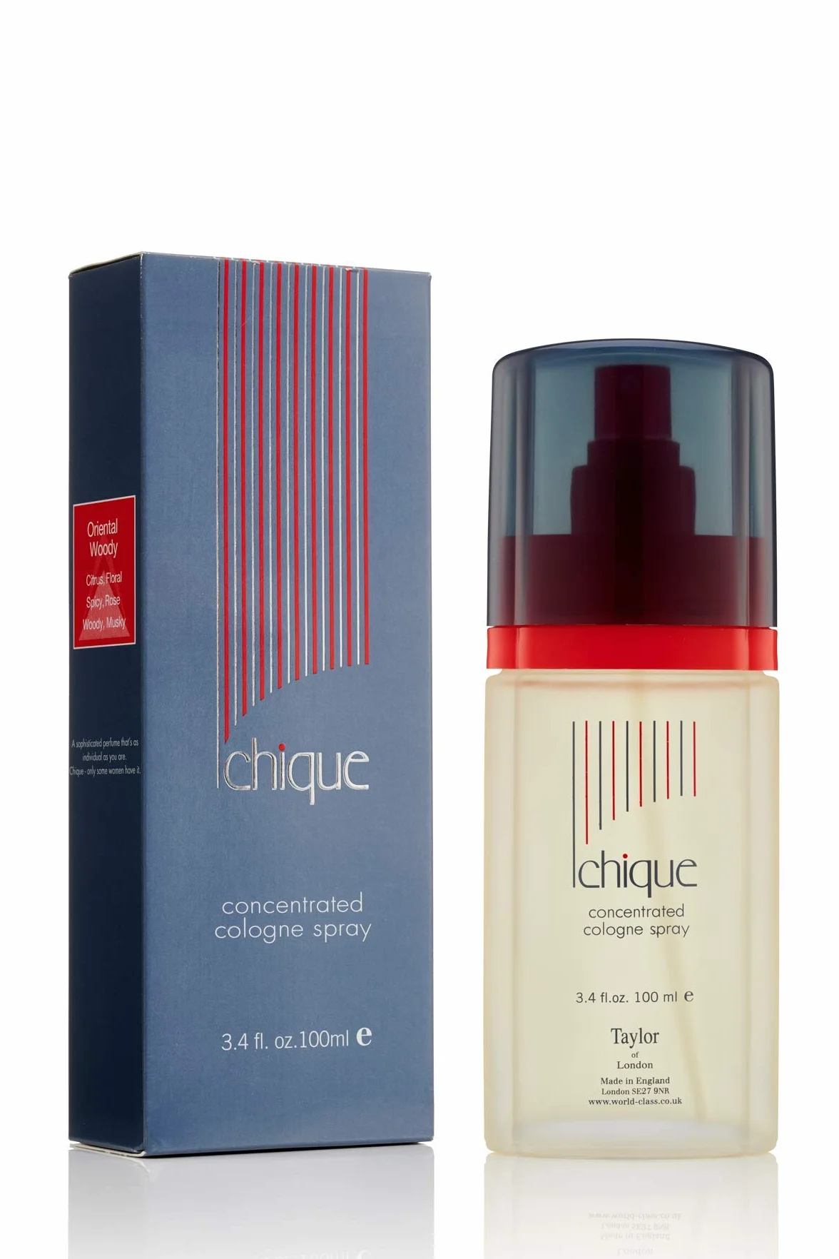 Milton-Lloyd Taylor of London Chique – Zapach dla kobiet – Skoncentrowana woda kolońska w sprayu 100 ml