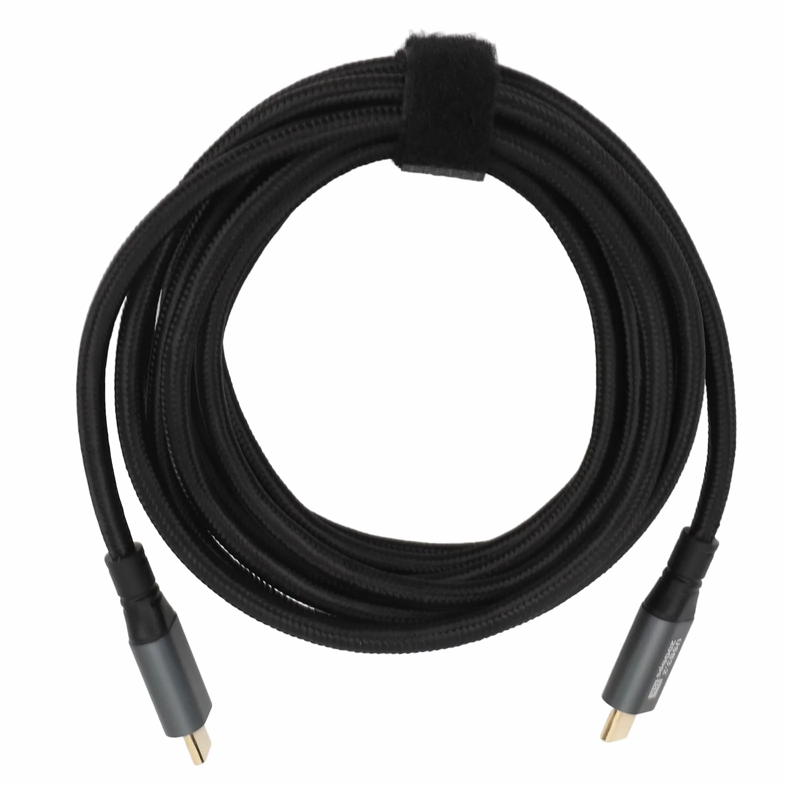 Kabel Typu C do Typu C z podwójną końCówką Typu C, PD100W 20 V 5 A 20 Gb/s 8 K 60 Hz Kabel do Transmisji Danych Typu C, Przyjęcie Standardu USB3.2 Gen2, dla IOS 15 (3 m)
