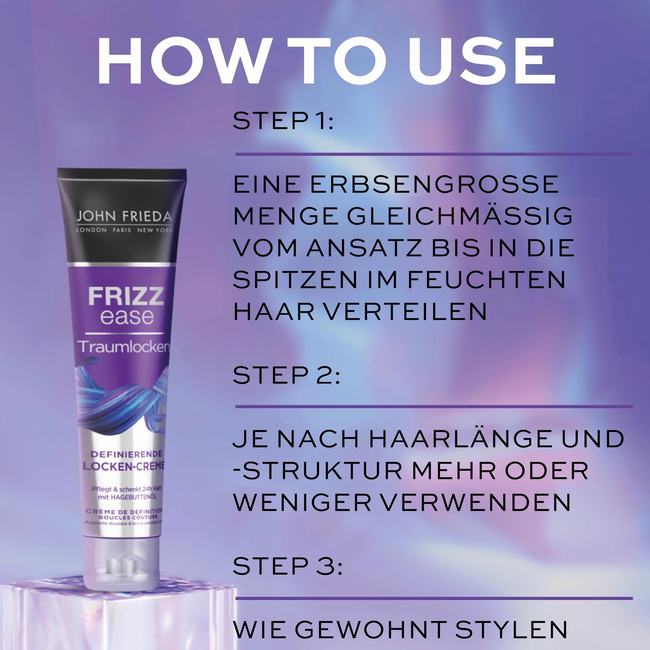John Frieda Frizz Ease Traum-Lock Krem do Loków, 150 ml