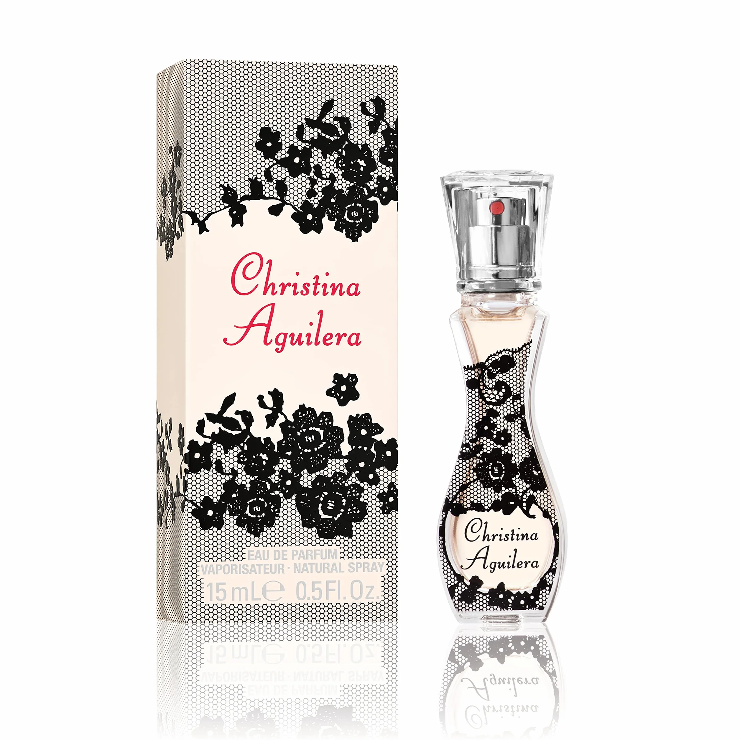 Christina Aguilera - Signature, perfumy damskie, kwiatowe i orientalne, z nutami jaśminu, piwonii i wanilii, egzotyczny aromat, słodycz i zmysłowość, perfumy dla kobiet – 15 ml