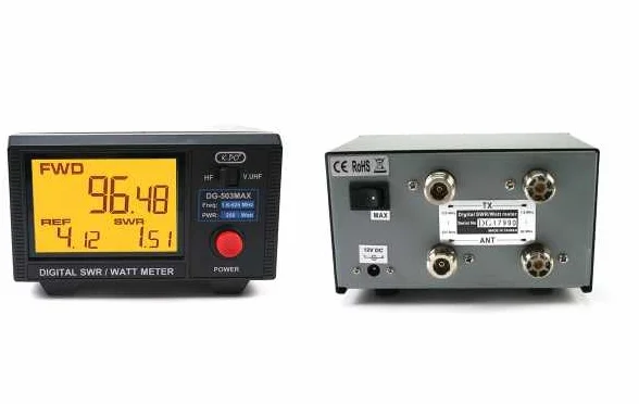 KPO DG503-MAX Cyfrowy SWR+Watymetr HF/VHF/UHF 200 W (KPODG503MAX)